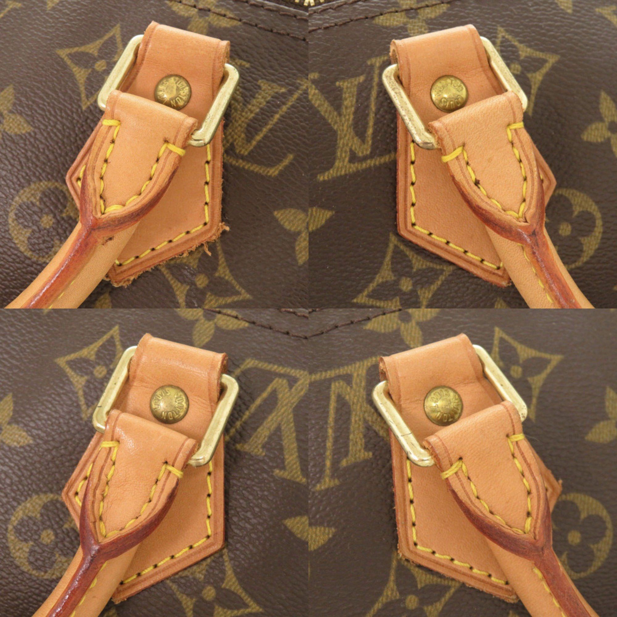 Louis Vuitton Louis Vuitton Speedy 40 Monogram M41522 Brown Handbag 0225 LOUIS VUITTON Size ONE SIZE - 9 Thumbnail