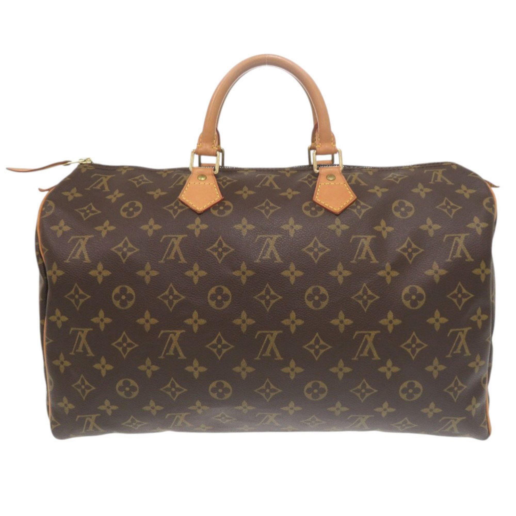 Louis Vuitton Louis Vuitton Speedy 40 Monogram M41522 Brown Handbag 0225 LOUIS VUITTON Size ONE SIZE - 2 Thumbnail
