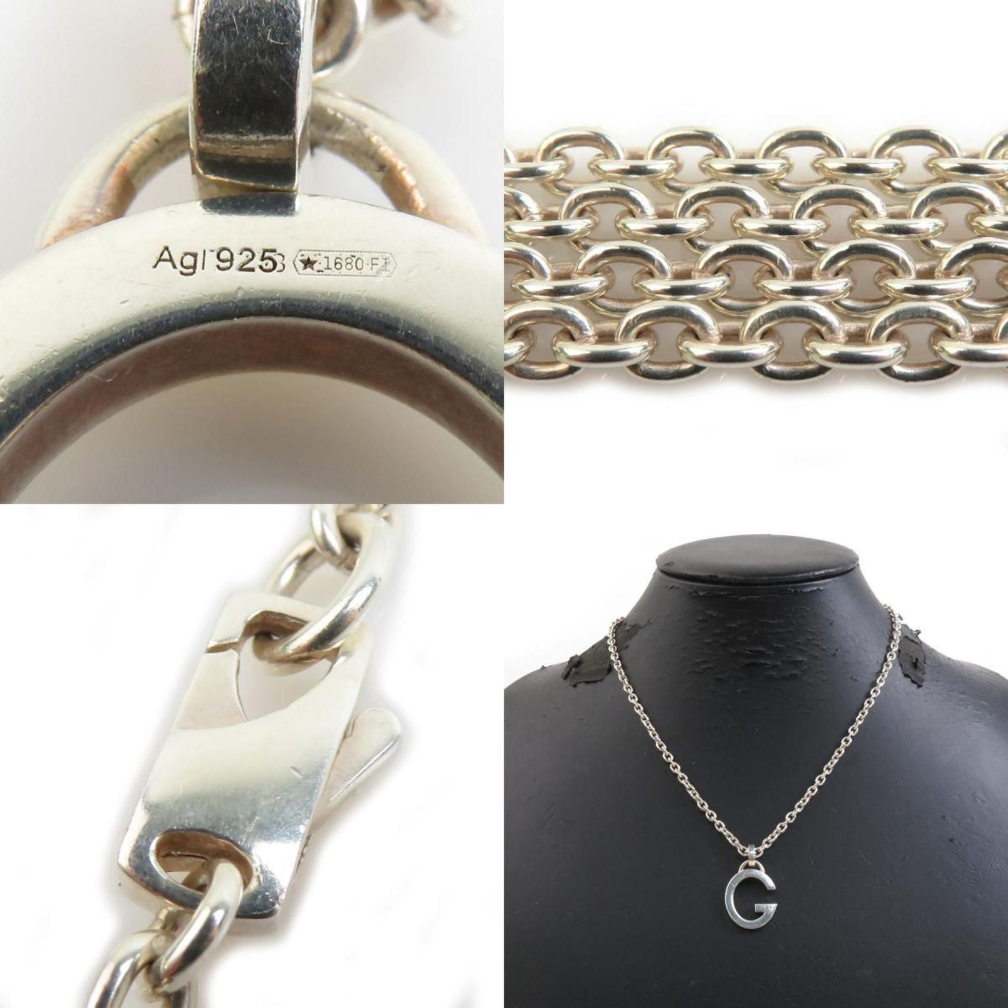 Gucci Gucci necklace in 925 silver for men and women (h31690a) Size ONE SIZE - 5 Thumbnail