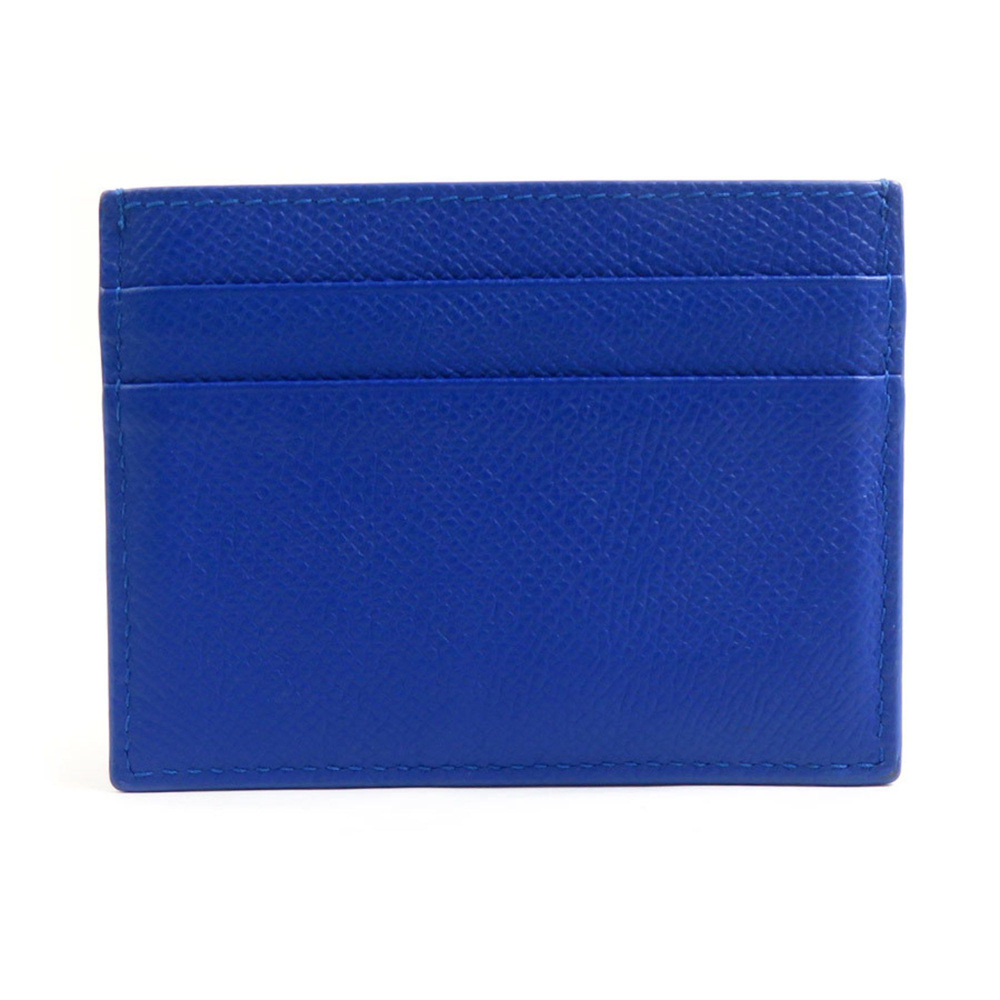 Balenciaga Balenciaga Business Card Case/Card Case Leather Blue Men's Women's h31689a Size ONE SIZE - 2 Thumbnail