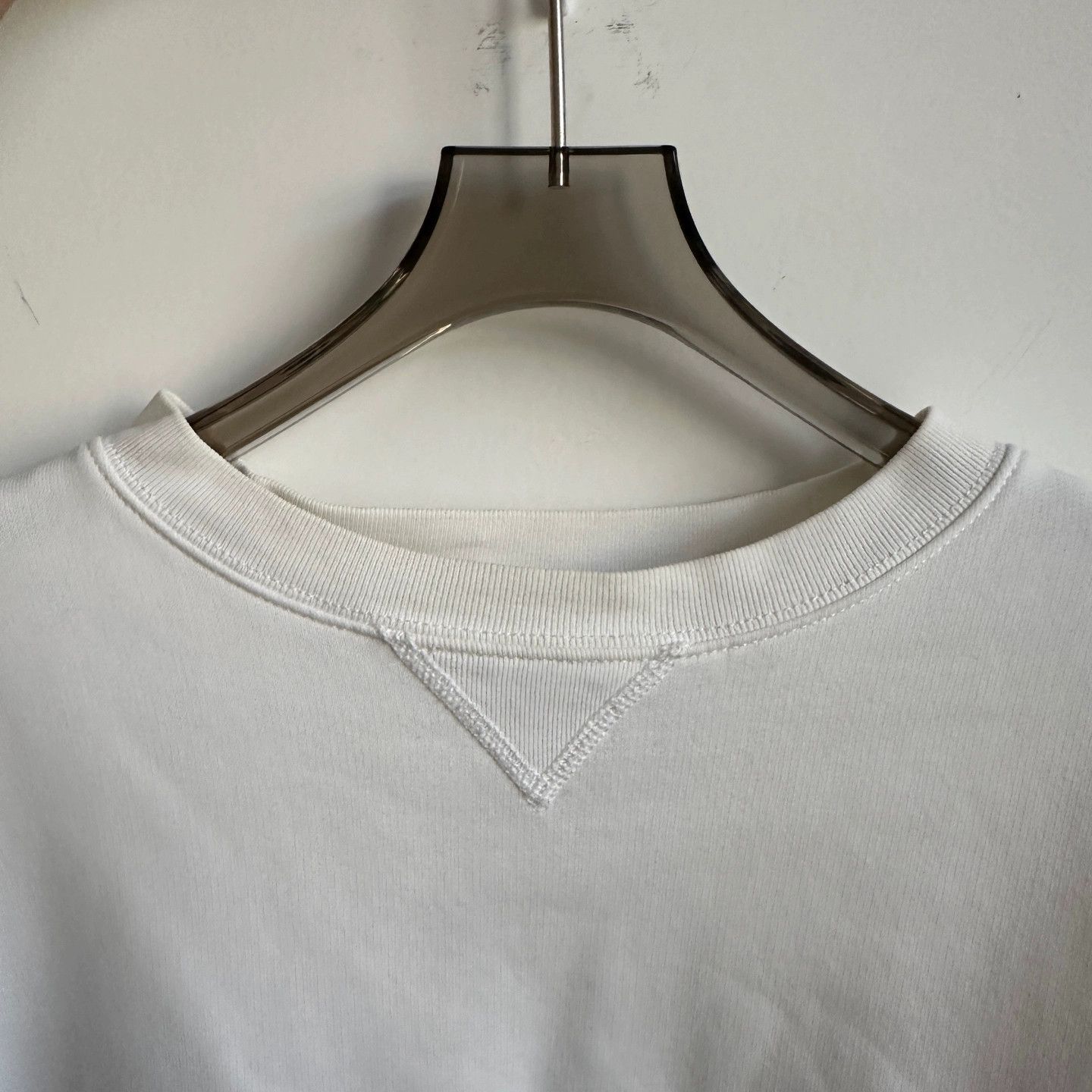 Burberry Burberry White Check Panel Sweatshirt S Size US S / EU 44-46 / 1 - 3 Thumbnail