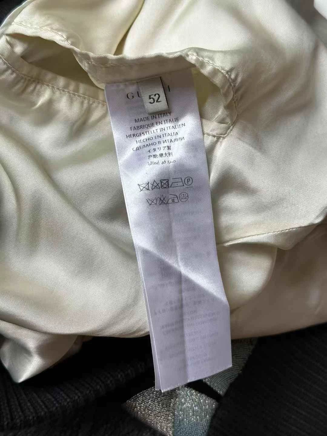 Gucci Gucci Embroidered Black Jacket Size US XL / EU 56 / 4 - 5 Thumbnail