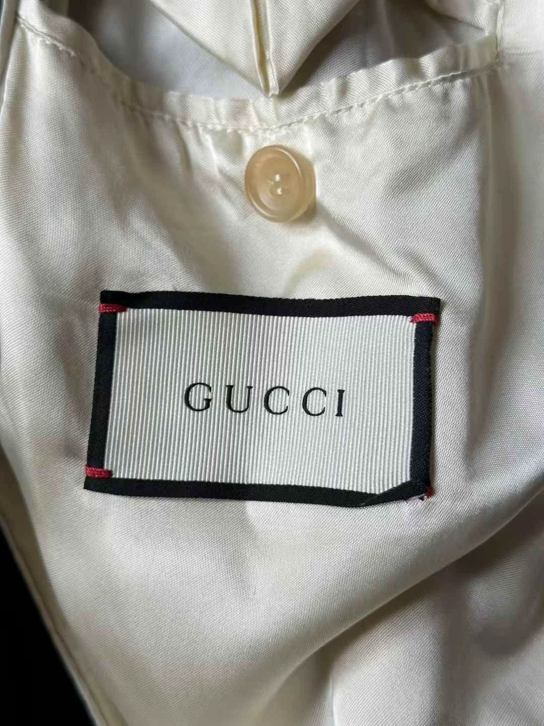 Gucci Gucci Embroidered Black Jacket Size US XL / EU 56 / 4 - 4 Thumbnail