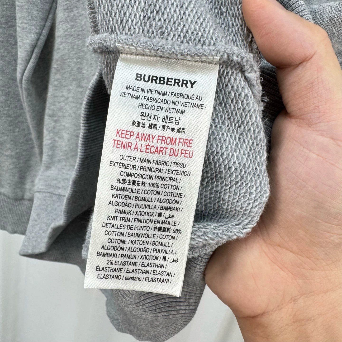 Burberry Burberry Embroidered Deer Sweatshirt Size US XS / EU 42 / 0 - 6 Thumbnail