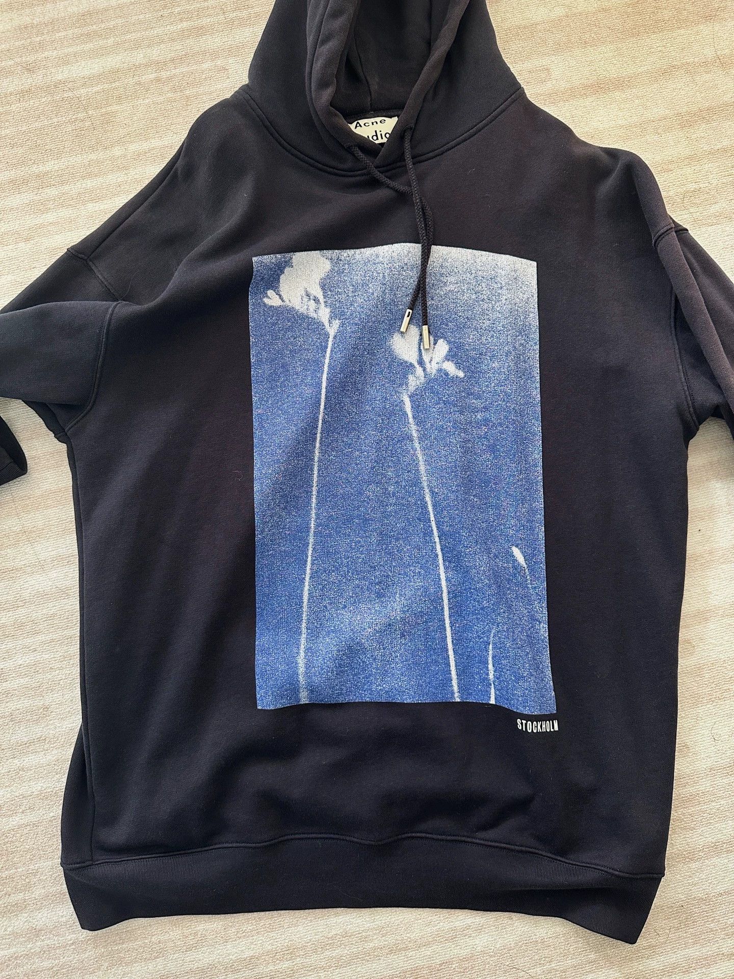 Acne Studios Acne Studios Printed Oversized Hoodie Size US XS / EU 42 / 0 - 3 Thumbnail