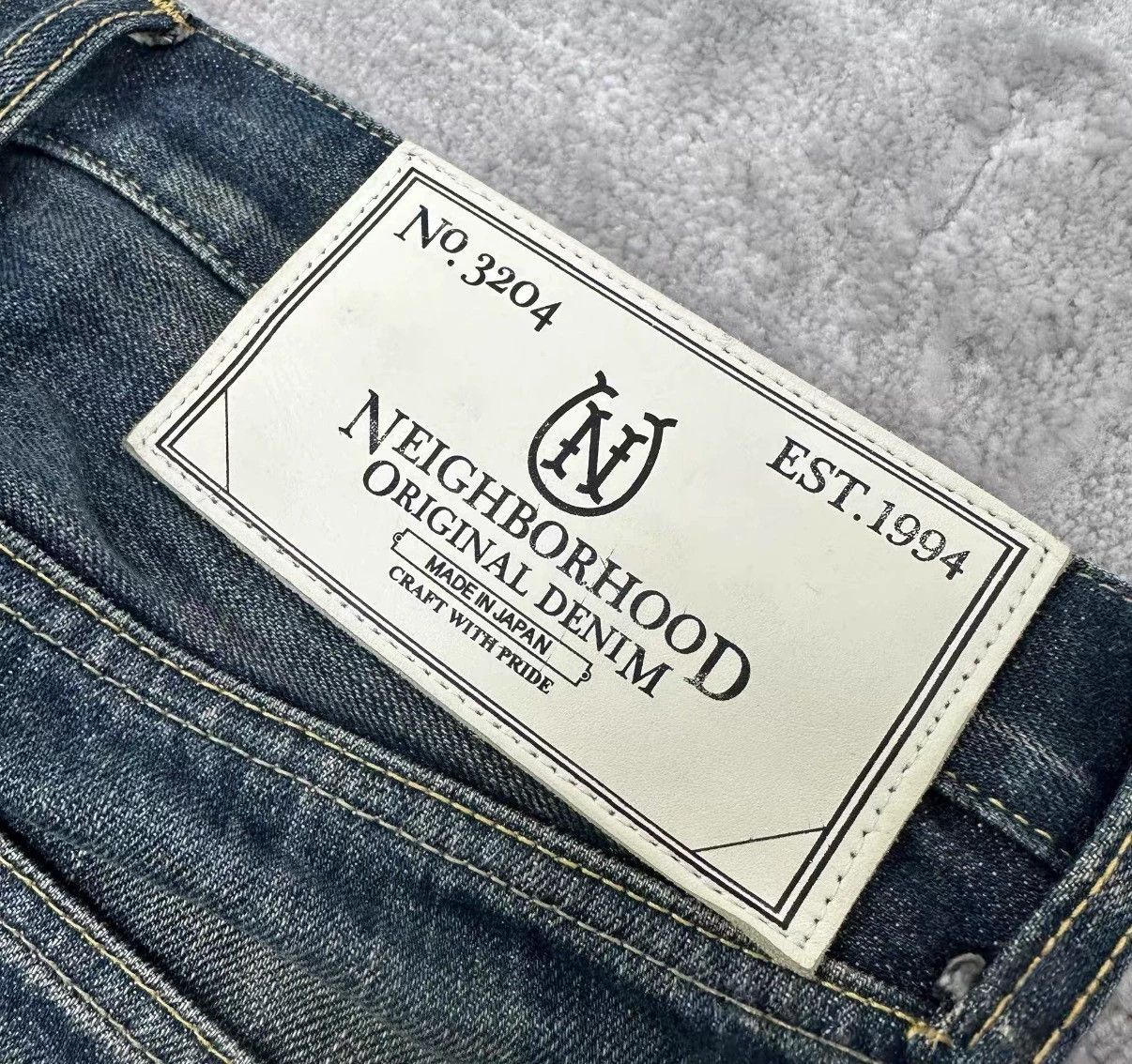 Neighborhood Neighborhood 16aw Basic Washed Denim Jeans Size US 28 / EU 44 - 4 Thumbnail
