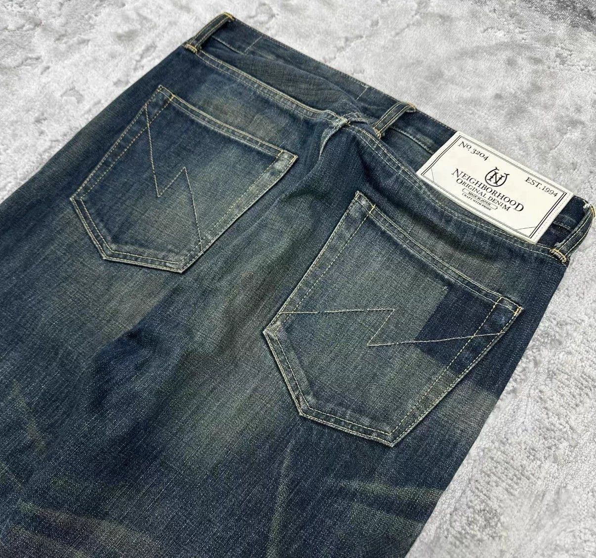 Neighborhood Neighborhood 16aw Basic Washed Denim Jeans Size US 28 / EU 44 - 3 Thumbnail