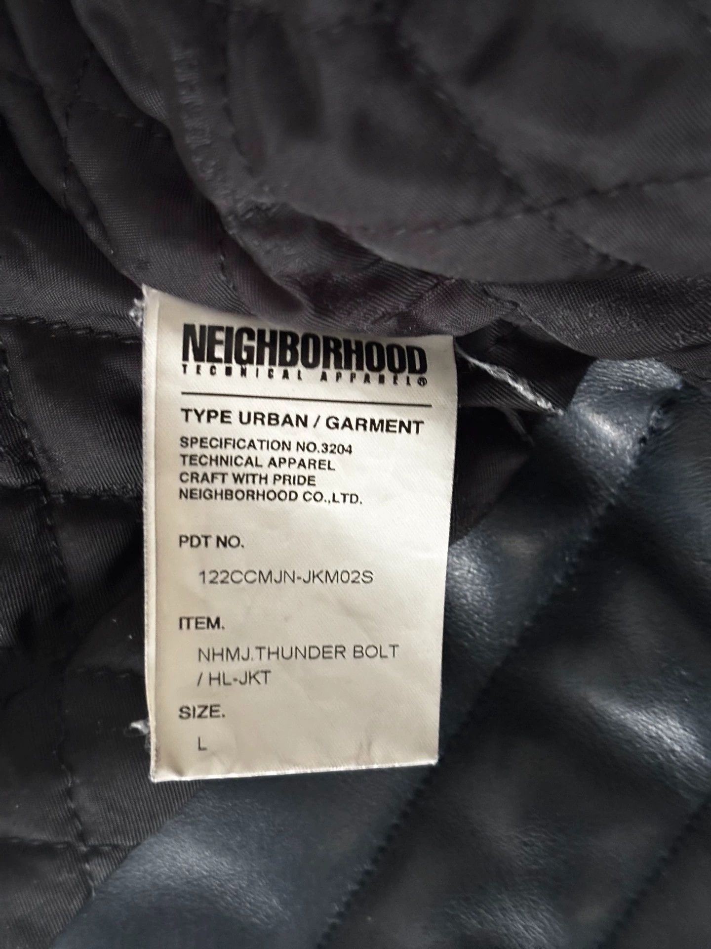 Neighborhood NEIGHBORHOOD x MMJ Leather Jacket Size US L / EU 52-54 / 3 - 4 Thumbnail
