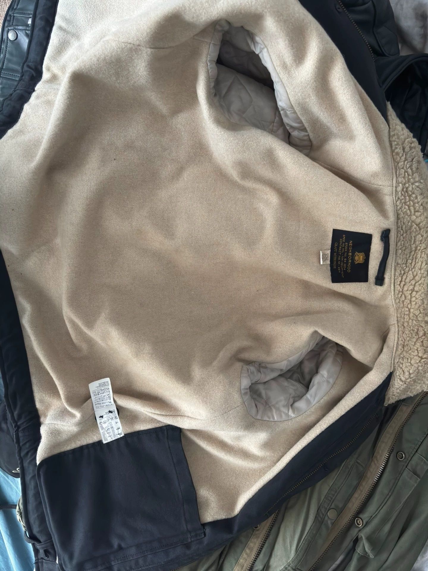 Neighborhood Embroidered Military Jacket