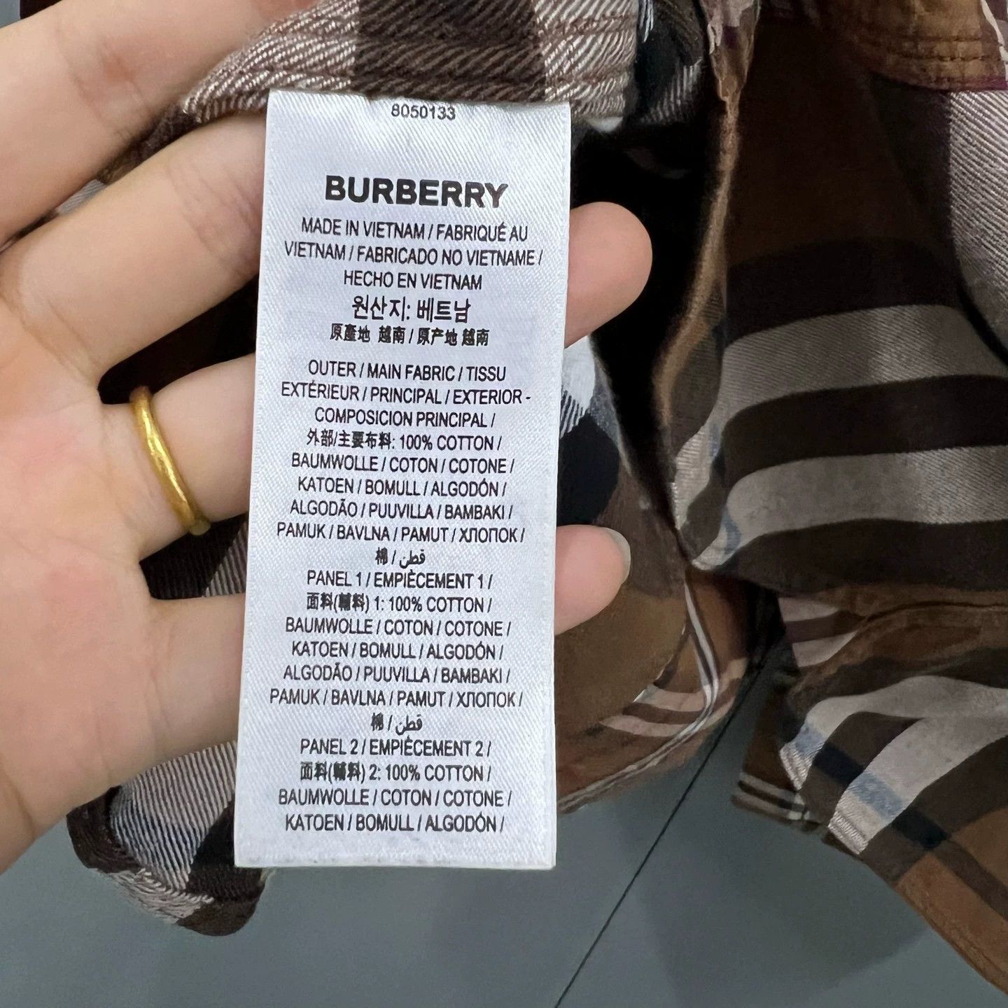 Burberry Burberry Classic Plaid Shirt Size US M / EU 48-50 / 2 - 4 Thumbnail