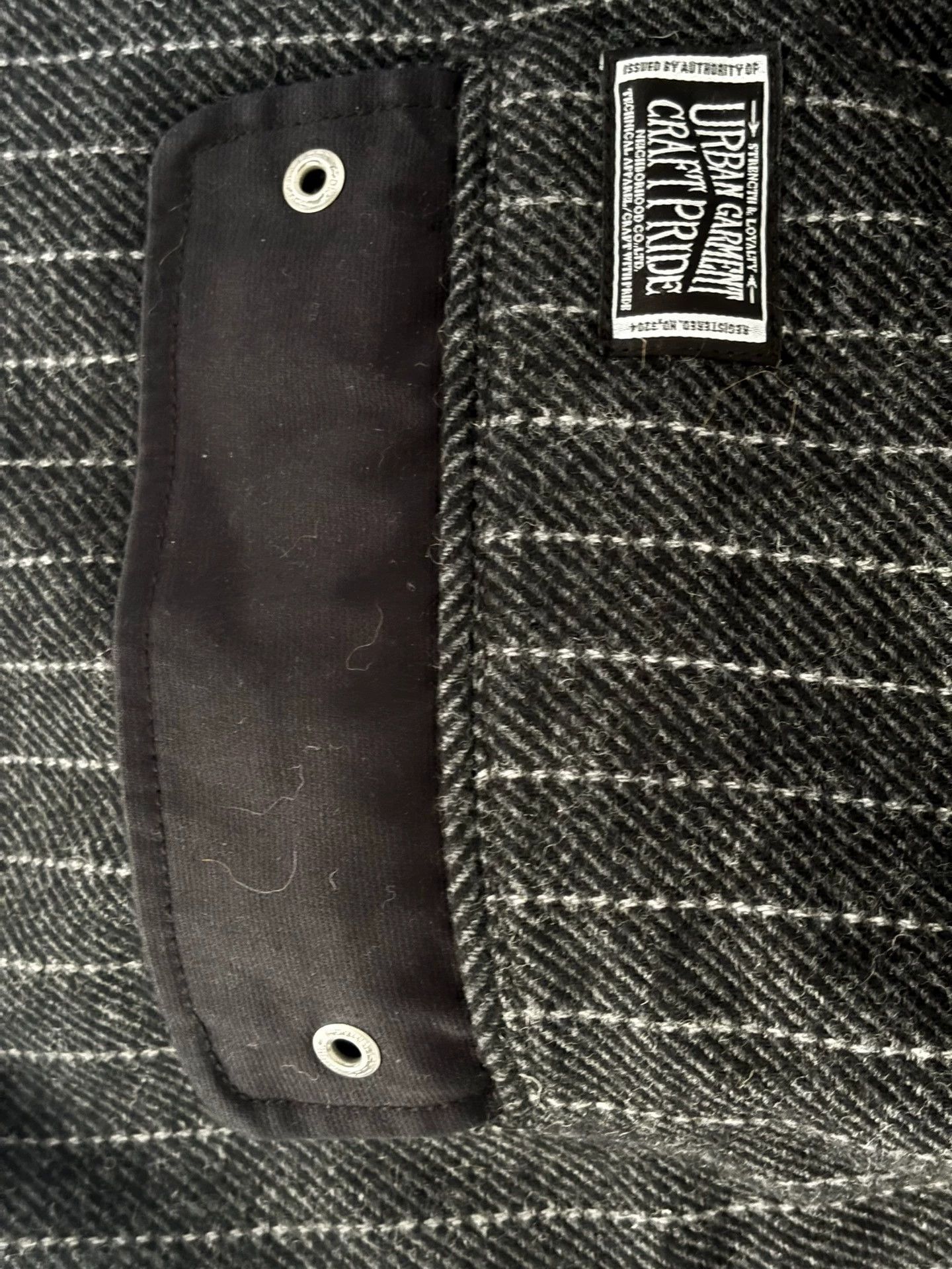 Neighborhood NBHD Blakey Striped Wool Blazer XL Size US XL / EU 56 / 4 - 7 Thumbnail