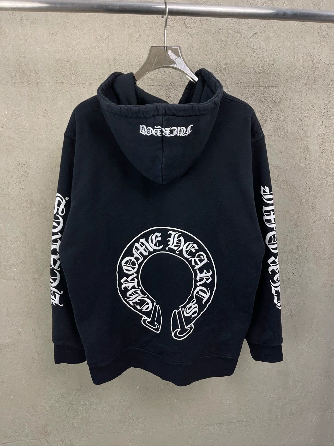 Chrome Hearts Chrome Hearts Black Zip Hoodie Sweatshirt Size US XXL / EU 58 / 5 - 3 Thumbnail