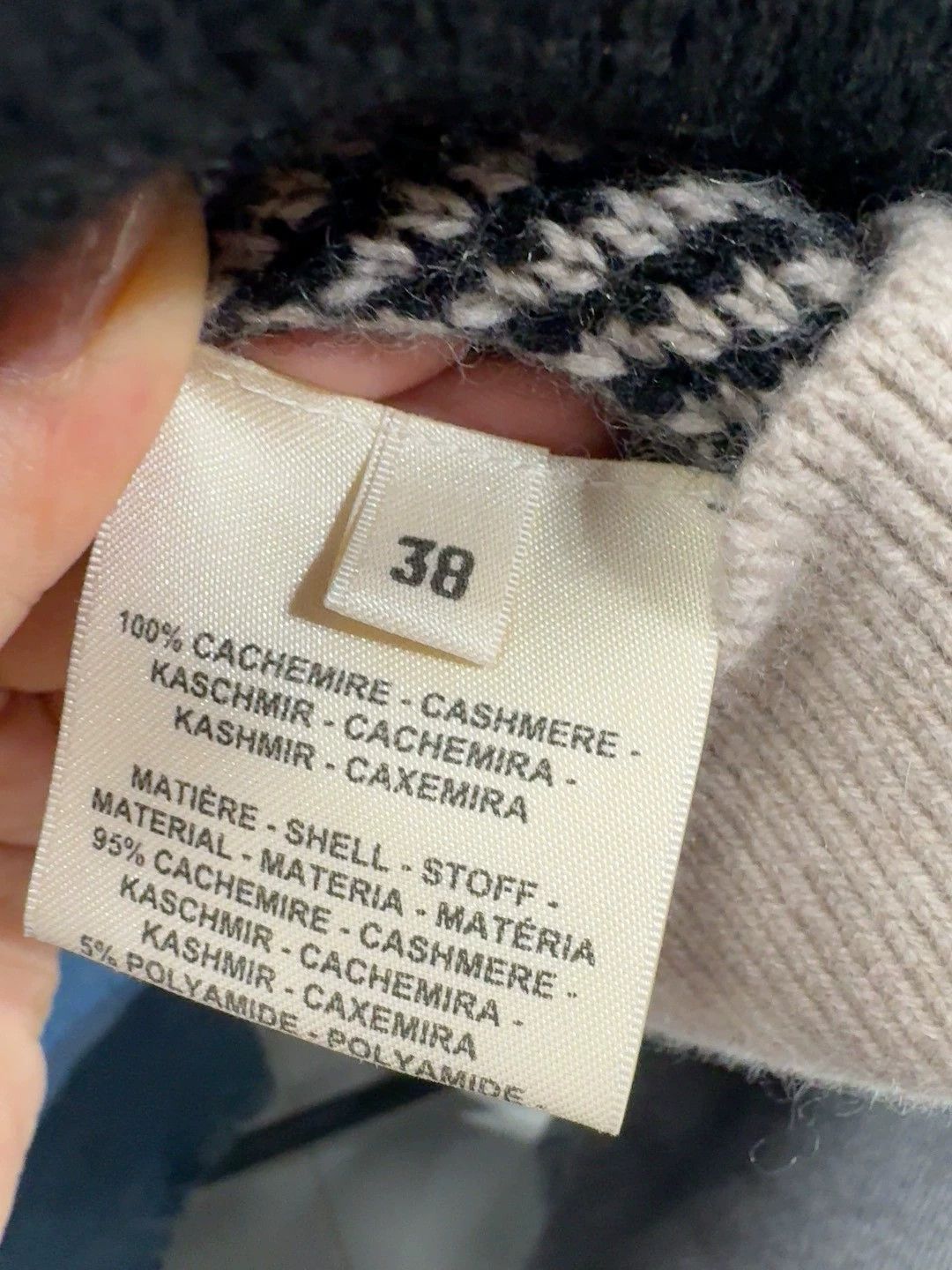 Hermes Hermes Colorblock Pattern Sweater Size US M / EU 48-50 / 2 - 3 Thumbnail