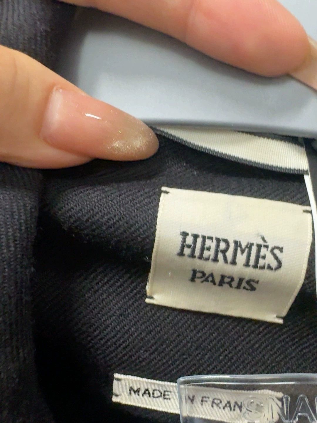 Hermes Hermes Black Zip-Front Jacket Size US M / EU 48-50 / 2 - 2 Thumbnail