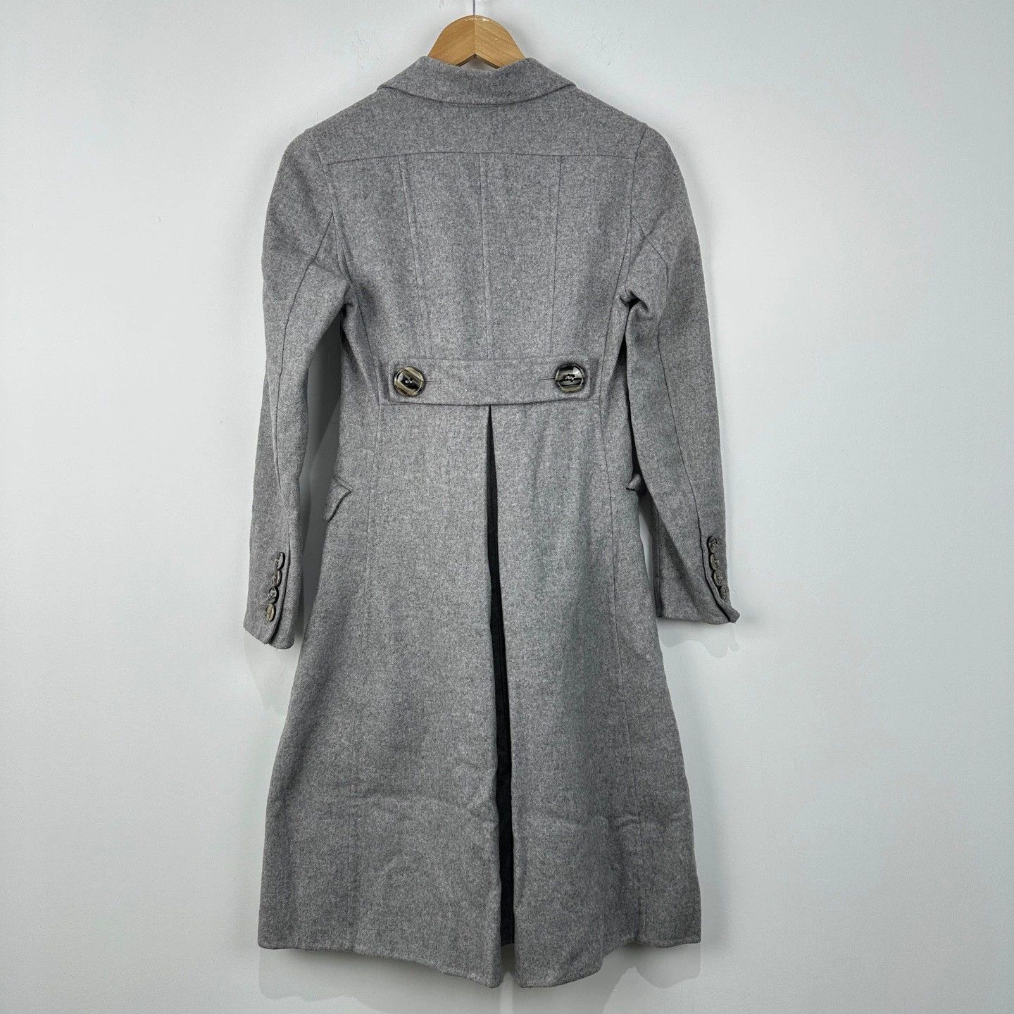 Burberry Burberry Double-Breasted Wool Coat Size US M / EU 48-50 / 2 - 2 Thumbnail