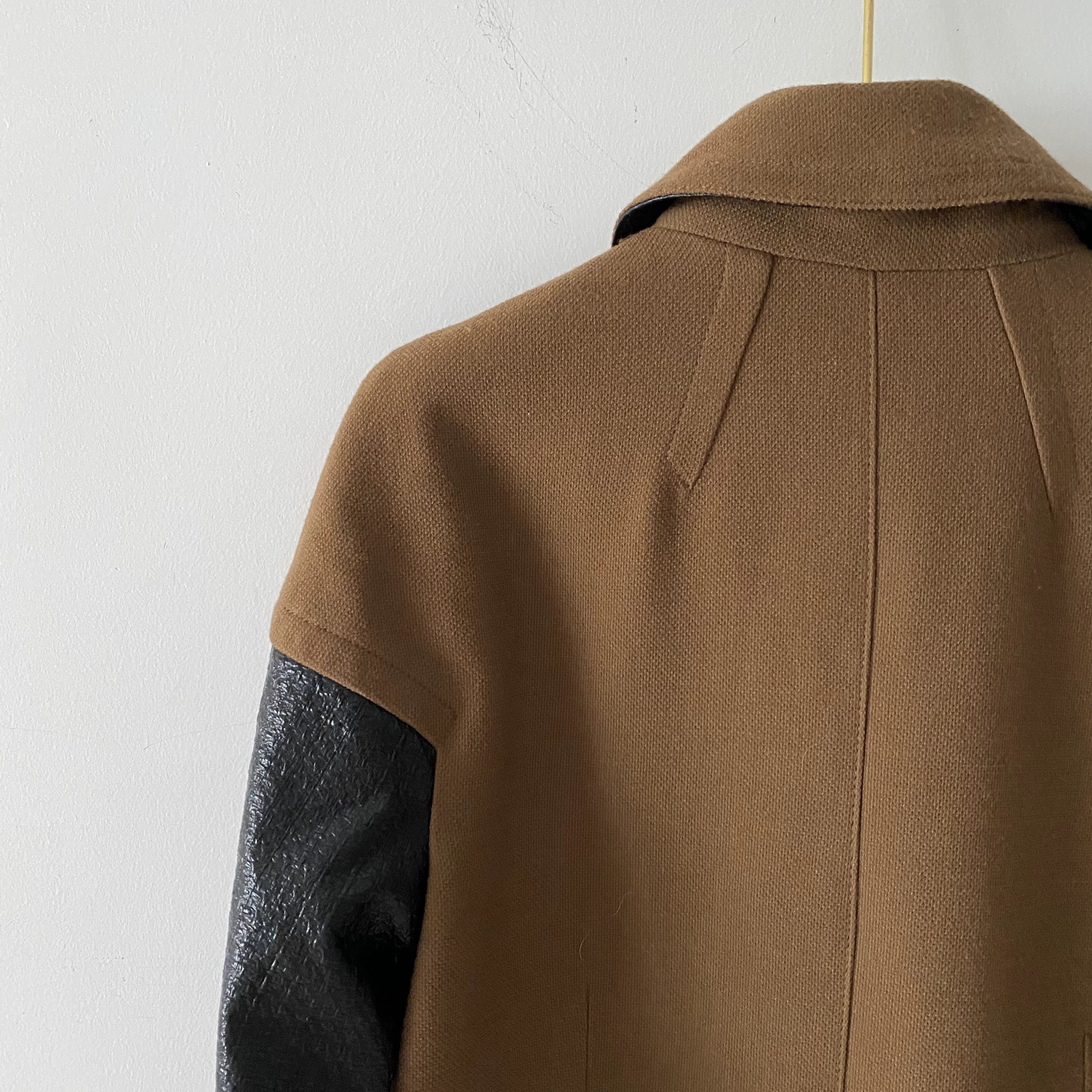 Burberry Burberry Colorblock Wool Coat Size US XS / EU 42 / 0 - 7 Thumbnail