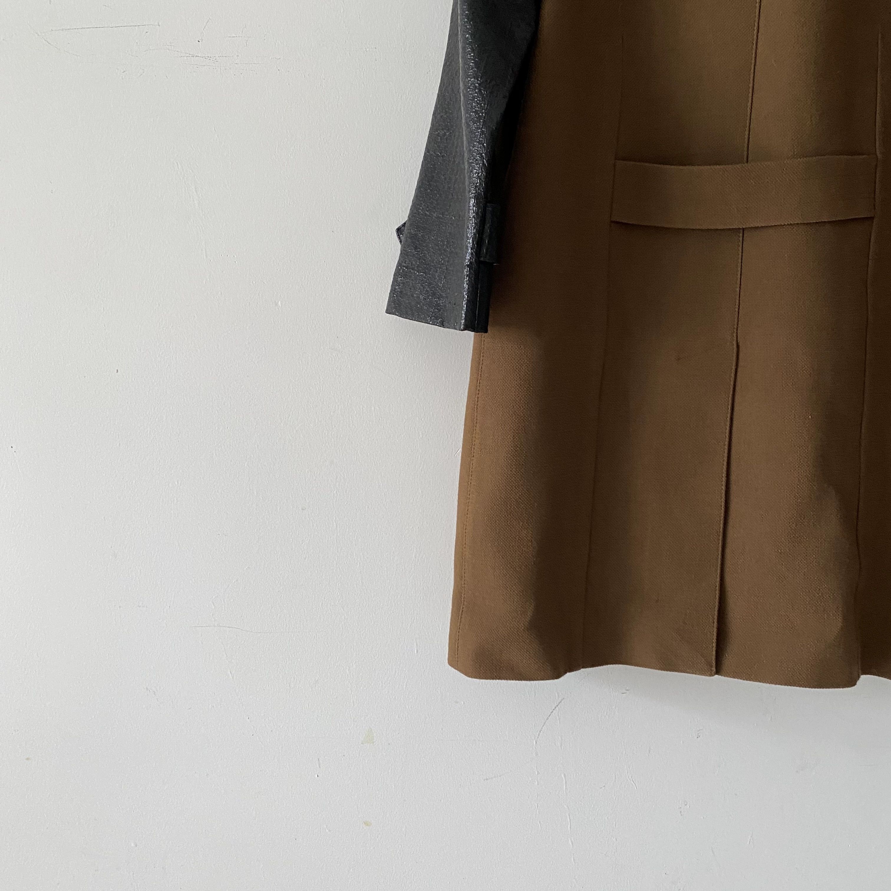 Burberry Burberry Colorblock Wool Coat Size US XS / EU 42 / 0 - 8 Thumbnail