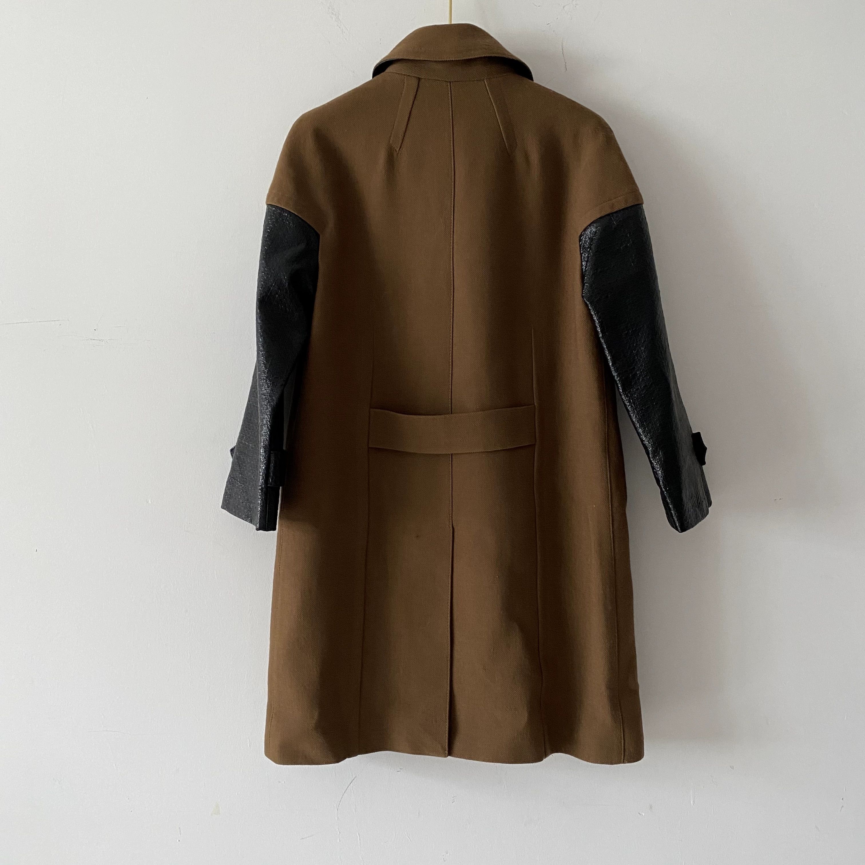 Burberry Burberry Colorblock Wool Coat Size US XS / EU 42 / 0 - 2 Thumbnail