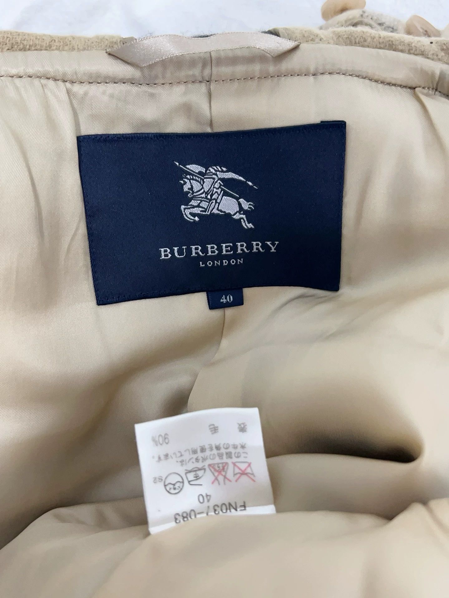 Burberry Burberry Vintage Plaid Wool Duffle Coat Size US M / EU 48-50 / 2 - 6 Thumbnail