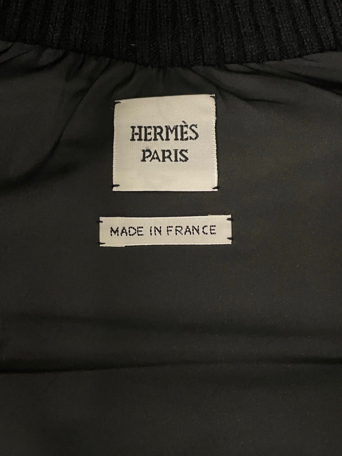 Hermes Hermes Black Sleeveless Down Vest Size US XS / EU 42 / 0 - 6 Thumbnail