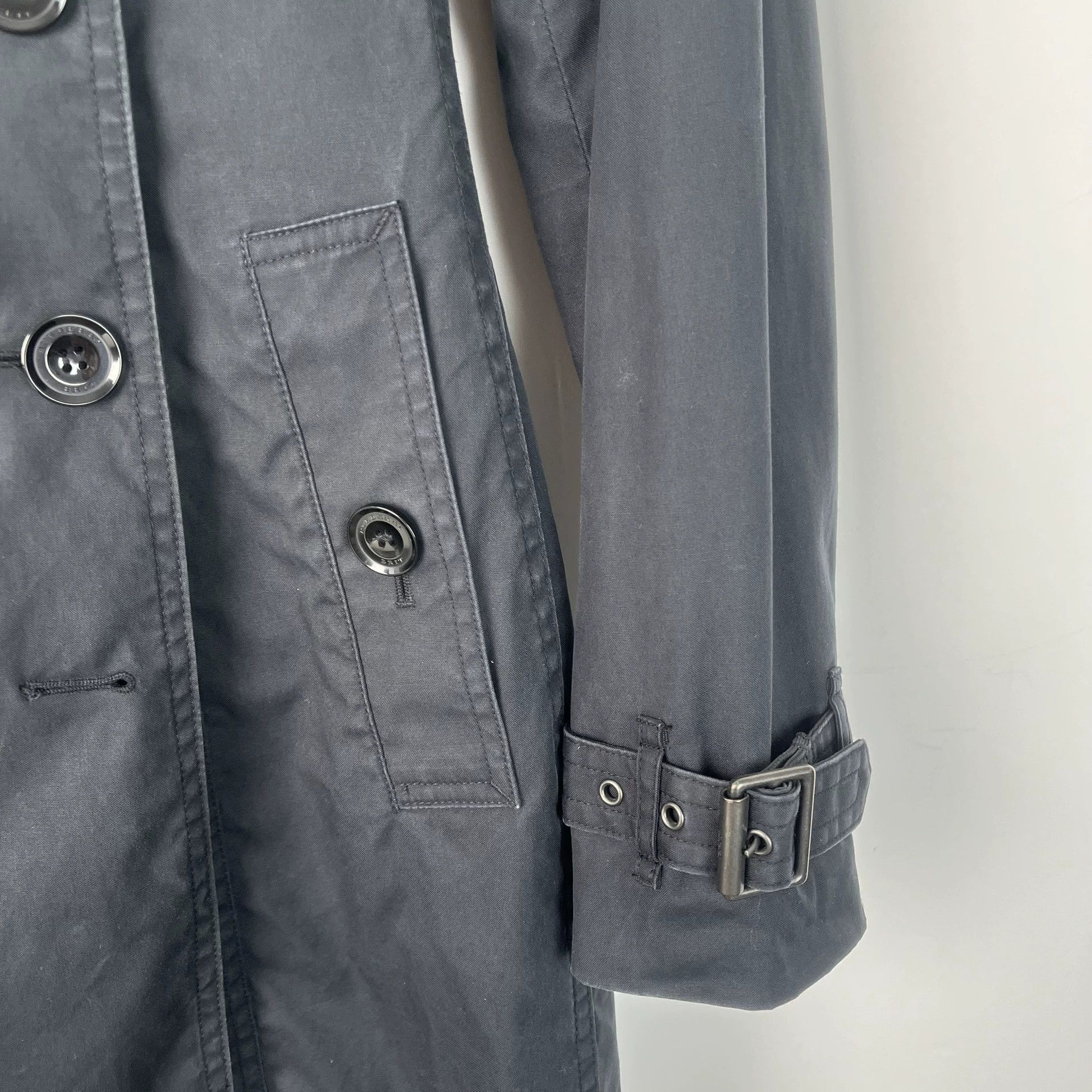 Burberry Burberry Brit Black Trench Coat Size US M / EU 48-50 / 2 - 3 Thumbnail