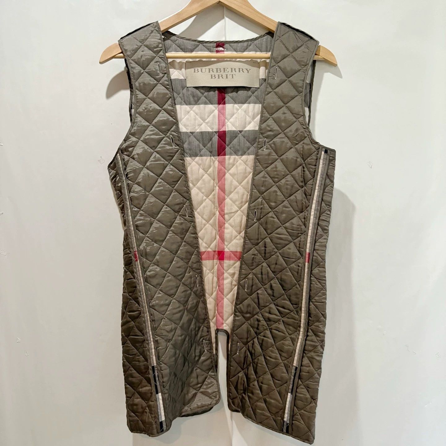 Burberry Burberry Collar Check Trench Coat Set Size US XL / EU 56 / 4 - 4 Thumbnail