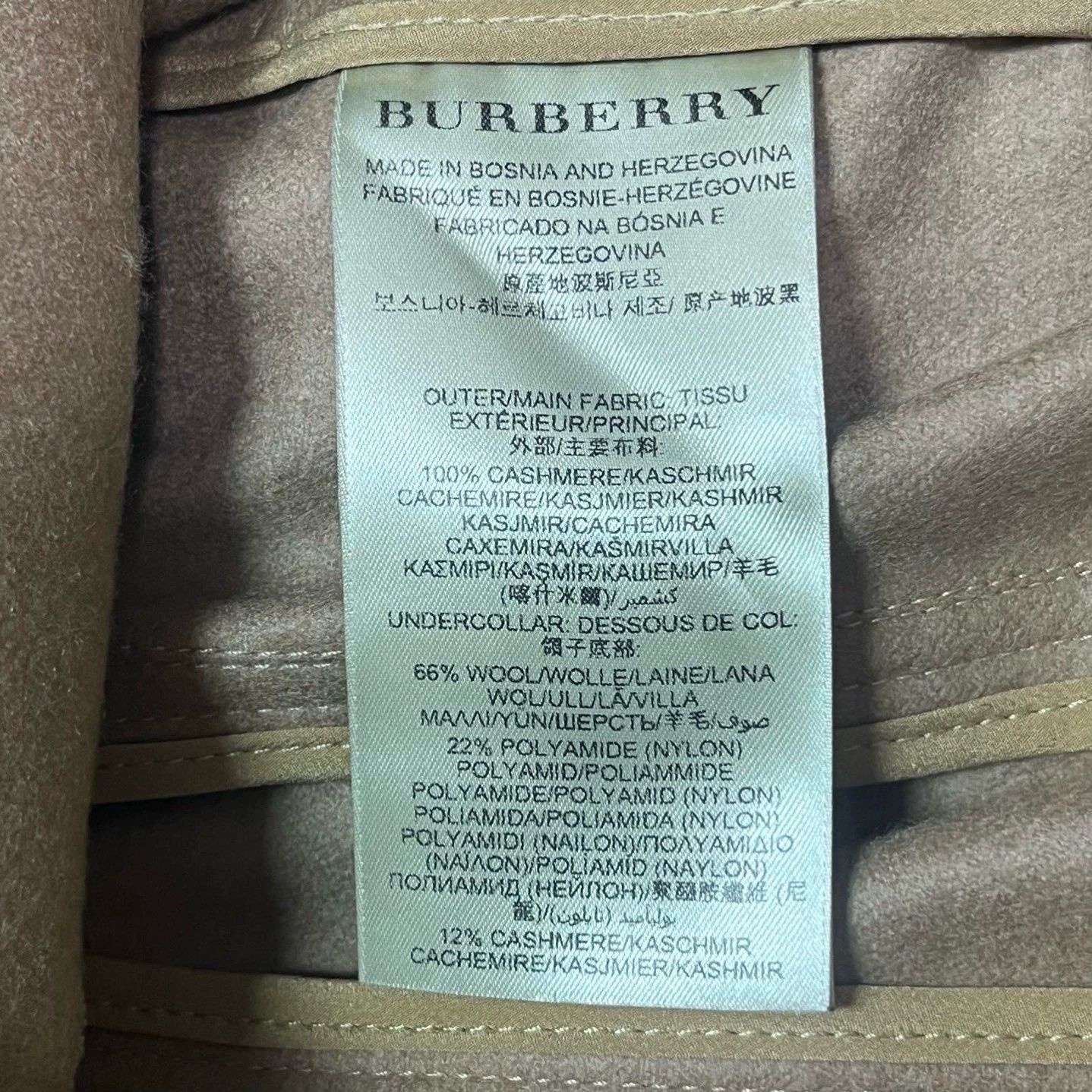 Burberry Burberry Camel Double-Breasted Trench Coat Size US M / EU 48-50 / 2 - 5 Thumbnail