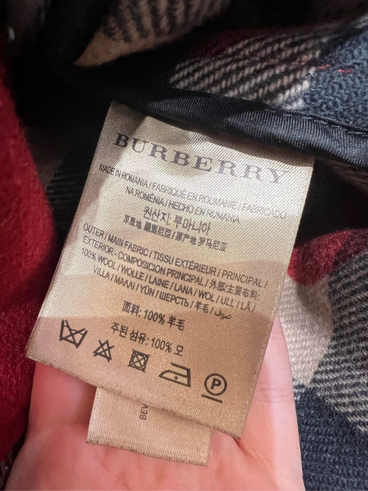 Burberry Burberry Red Duffle Coat 175/88A Size US L / EU 52-54 / 3 - 6 Thumbnail