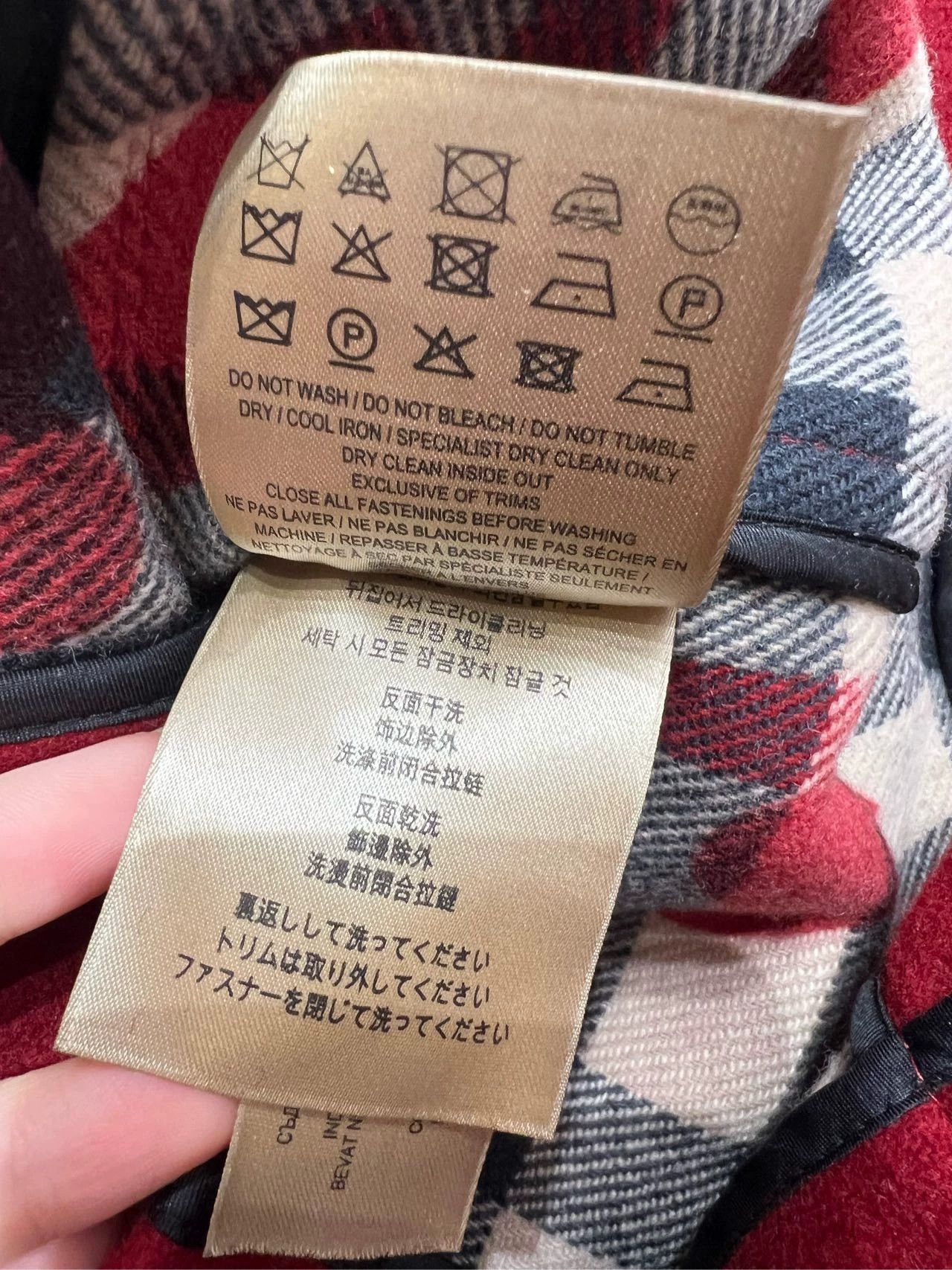 Burberry Burberry Red Duffle Coat 175/88A Size US L / EU 52-54 / 3 - 7 Thumbnail