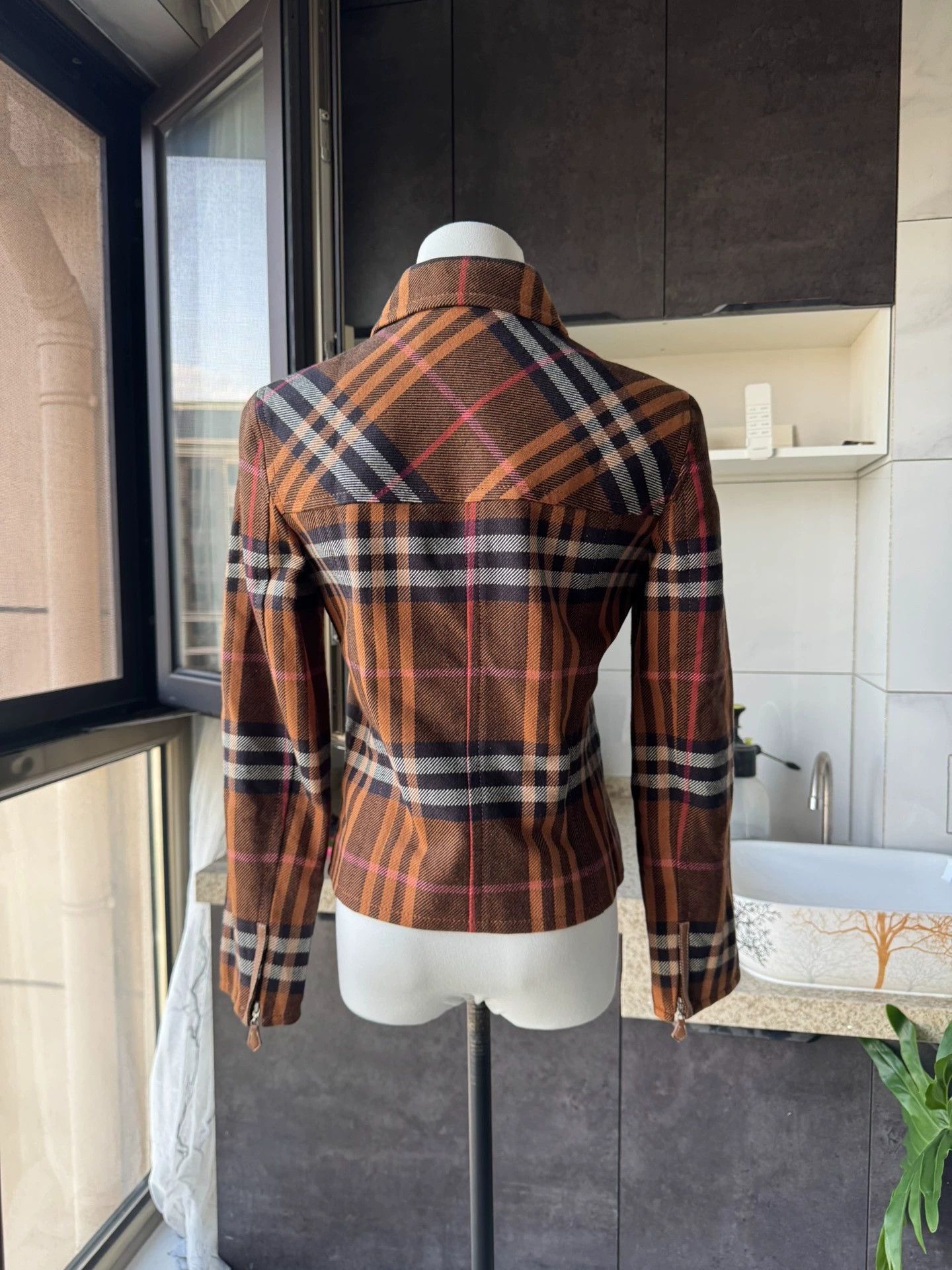 Burberry Vintage Burberry Plaid Jacket Size US XS / EU 42 / 0 - 6 Thumbnail