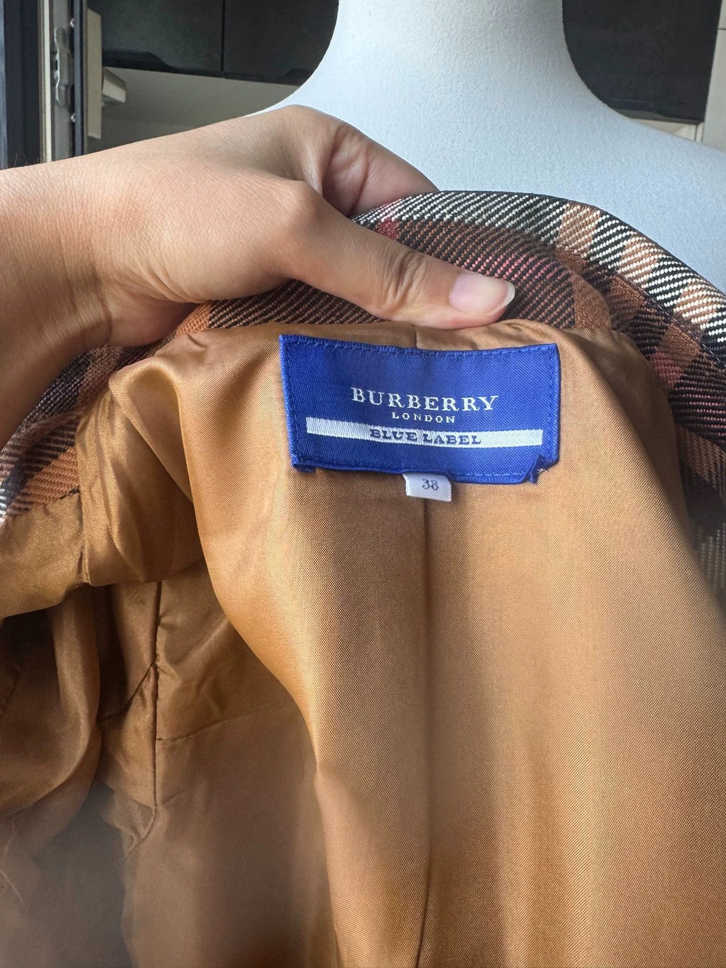 Burberry Vintage Burberry Plaid Jacket Size US XS / EU 42 / 0 - 8 Thumbnail