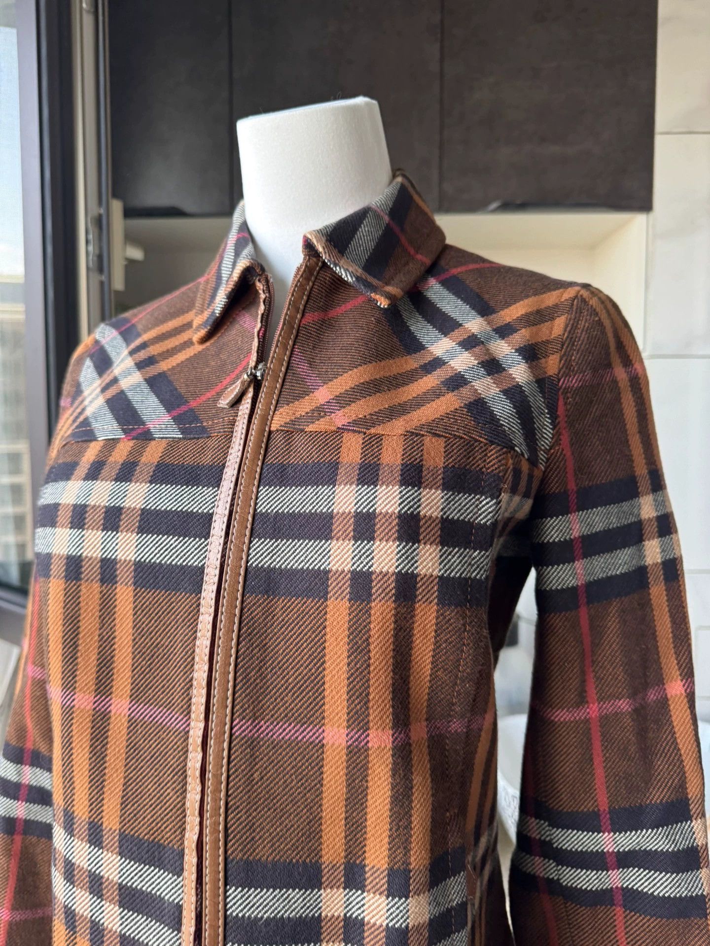 Burberry Vintage Burberry Plaid Jacket Size US XS / EU 42 / 0 - 2 Thumbnail