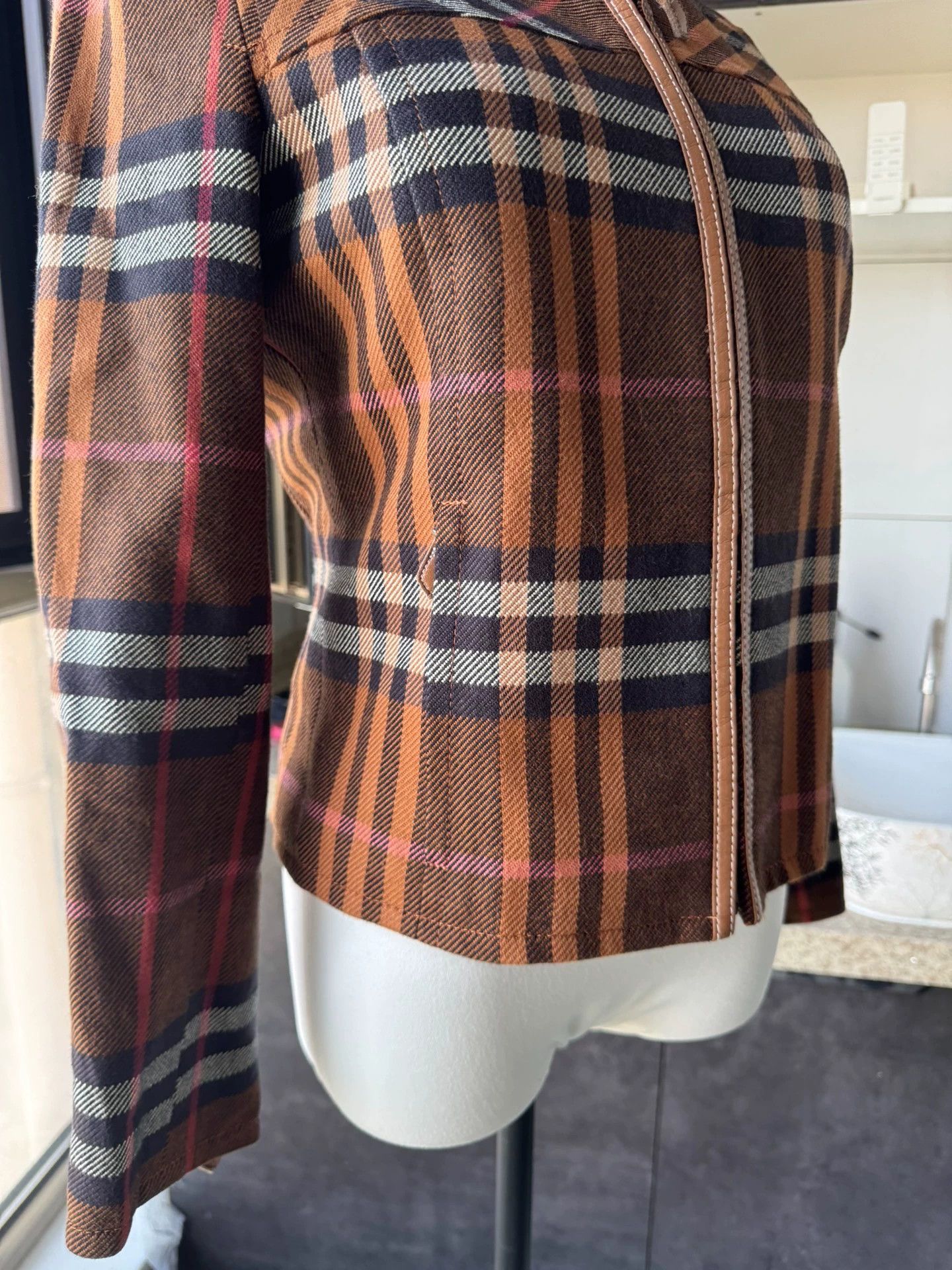Burberry Vintage Burberry Plaid Jacket Size US XS / EU 42 / 0 - 4 Thumbnail