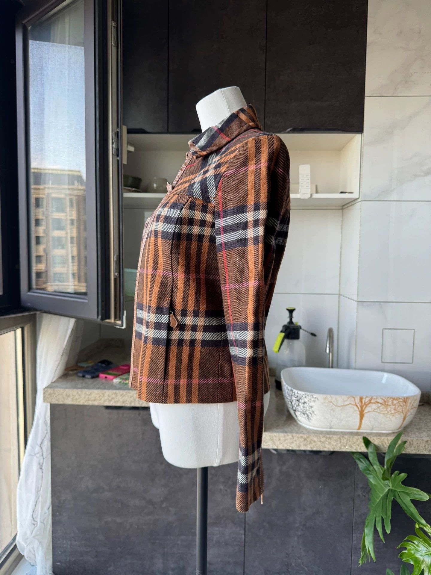 Burberry Vintage Burberry Plaid Jacket Size US XS / EU 42 / 0 - 5 Thumbnail
