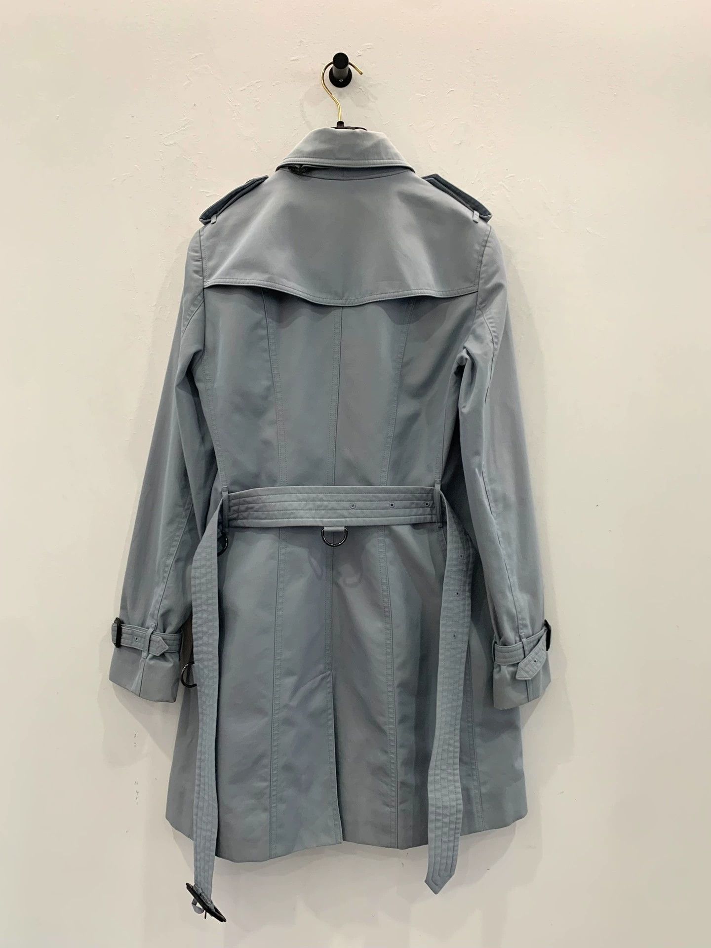 Burberry Burberry London Women's Double-Breasted Trench Coat Size US M / EU 48-50 / 2 - 2 Thumbnail