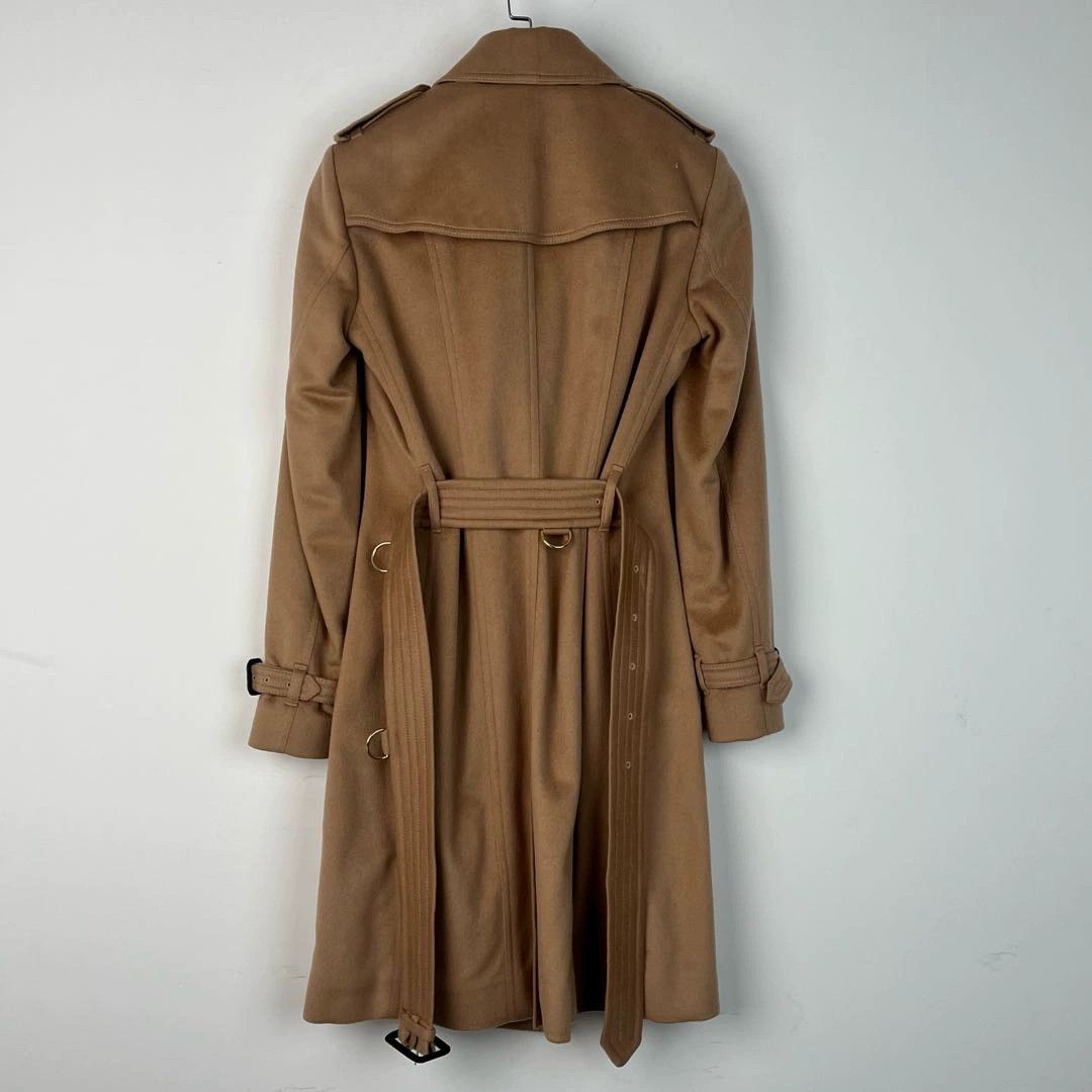 Burberry Burberry Sandringham Cashmere Coat Size US M / EU 48-50 / 2 - 2 Thumbnail