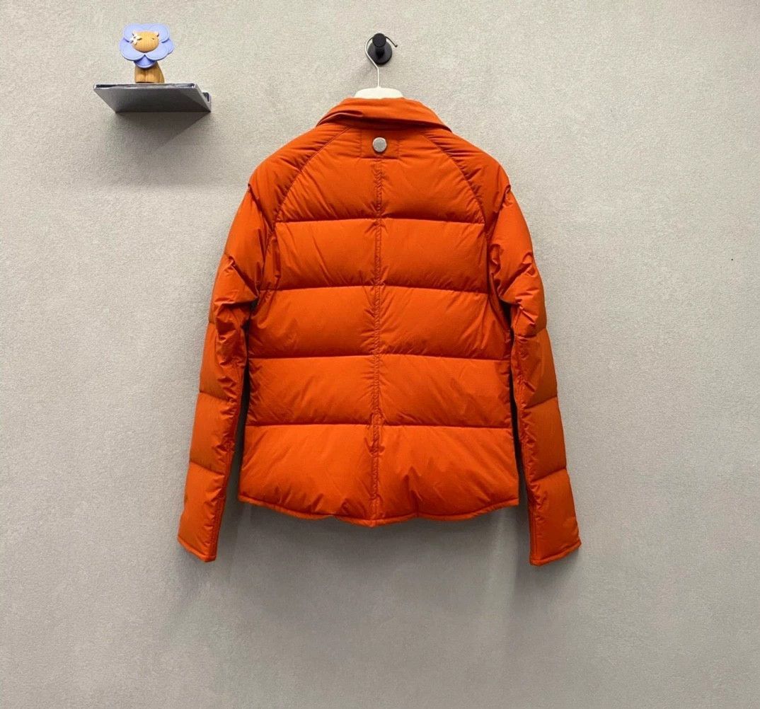 Hermes Hermes Orange Down Jacket XS Size US XS / EU 42 / 0 - 2 Thumbnail