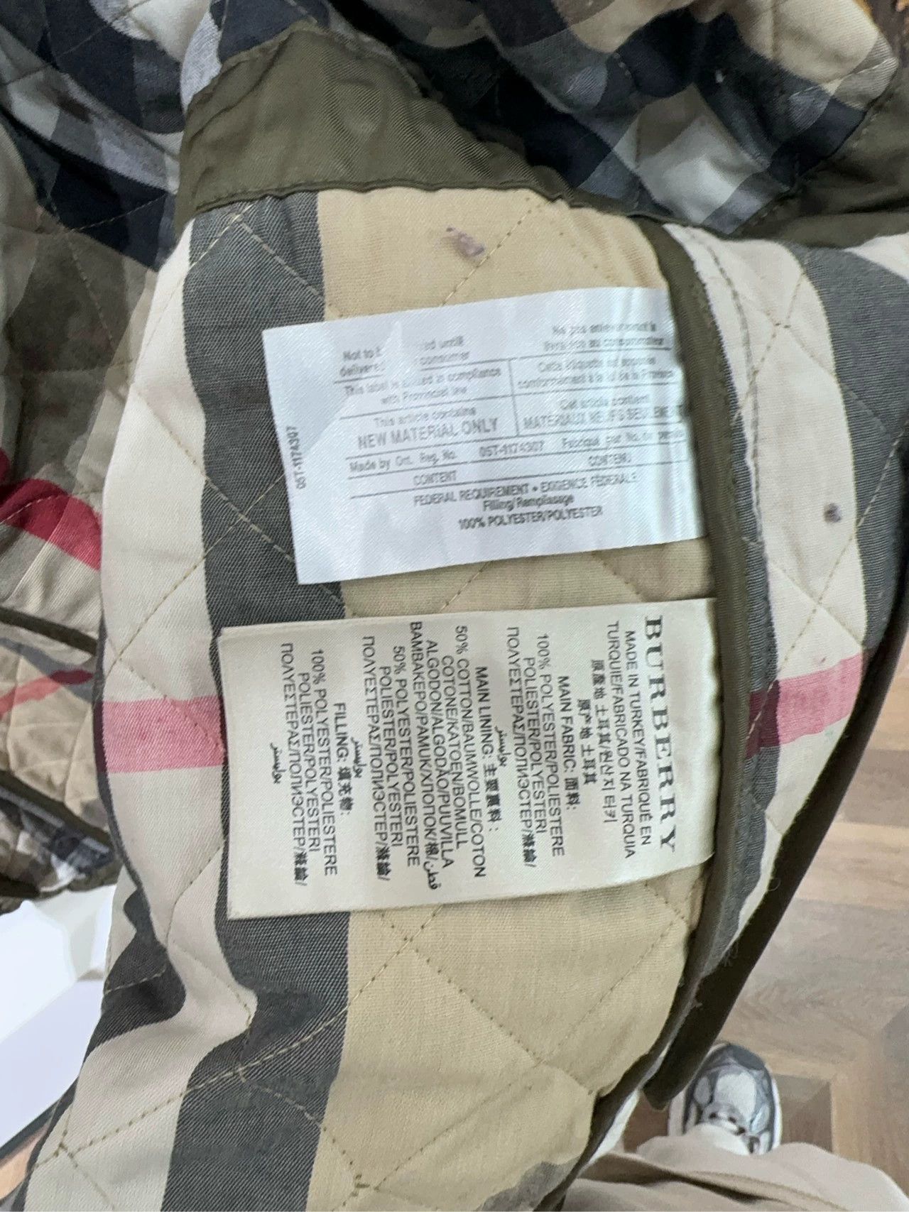 Burberry Burberry Long Windbreaker Coat M Size US M / EU 48-50 / 2 - 5 Thumbnail