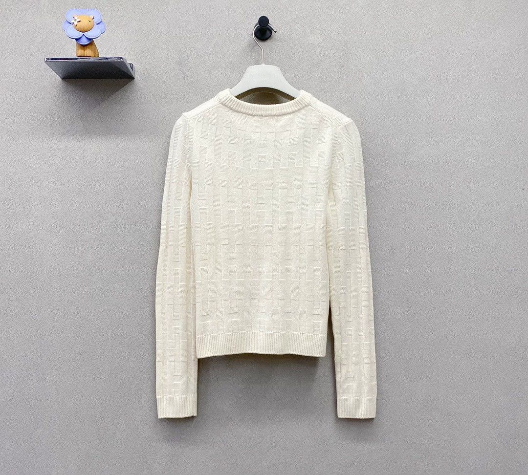 Hermes Hermes Beige Knit Sweater Size 36 Size US S / EU 44-46 / 1 - 3 Thumbnail