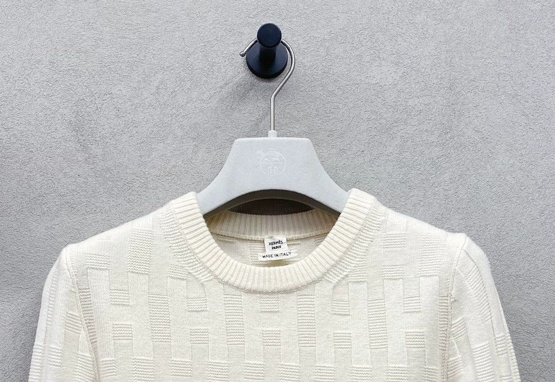 Hermes Hermes Beige Knit Sweater Size 36 Size US S / EU 44-46 / 1 - 5 Thumbnail