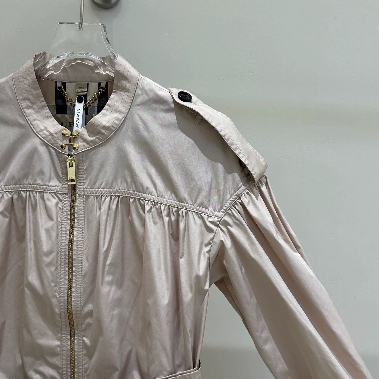 Burberry Burberry Pink Zip Belt Trench Coat Size US M / EU 48-50 / 2 - 3 Thumbnail