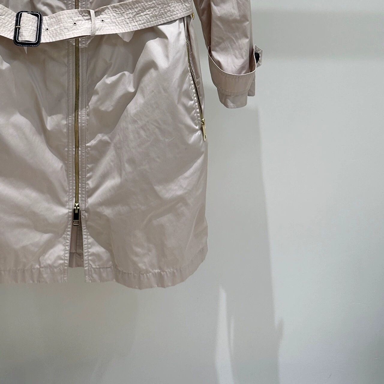 Burberry Burberry Pink Zip Belt Trench Coat Size US M / EU 48-50 / 2 - 4 Thumbnail