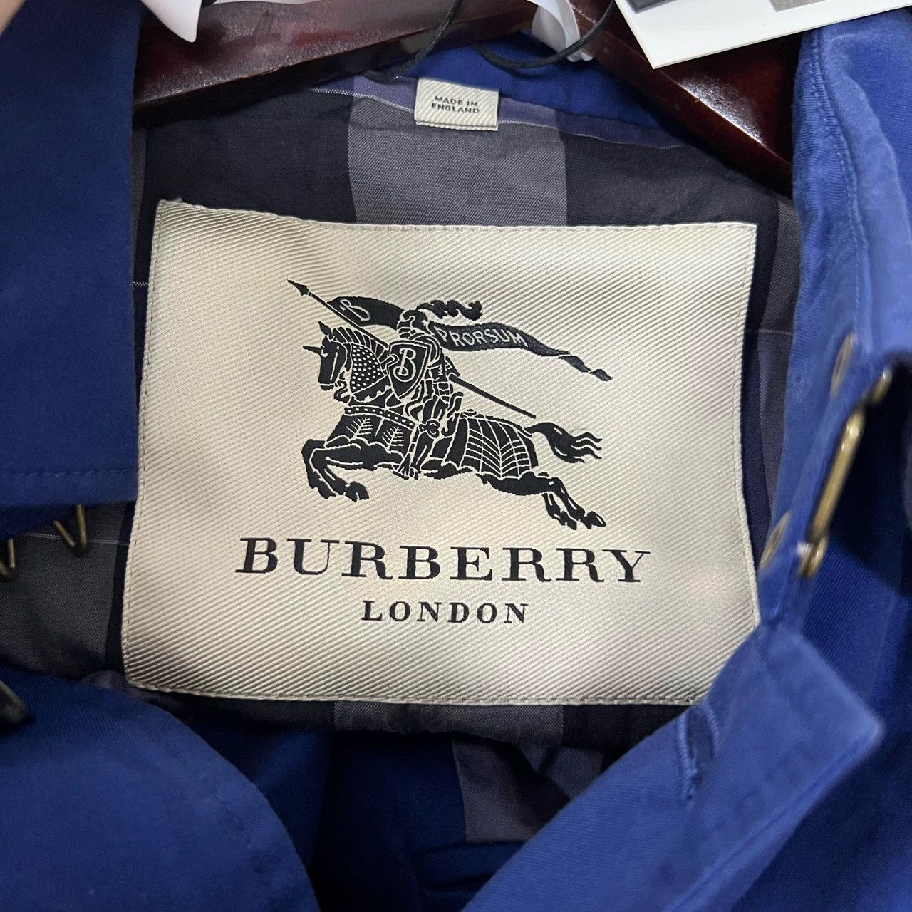 Burberry Burberry Electric Blue Trench Coat Size US M / EU 48-50 / 2 - 3 Thumbnail