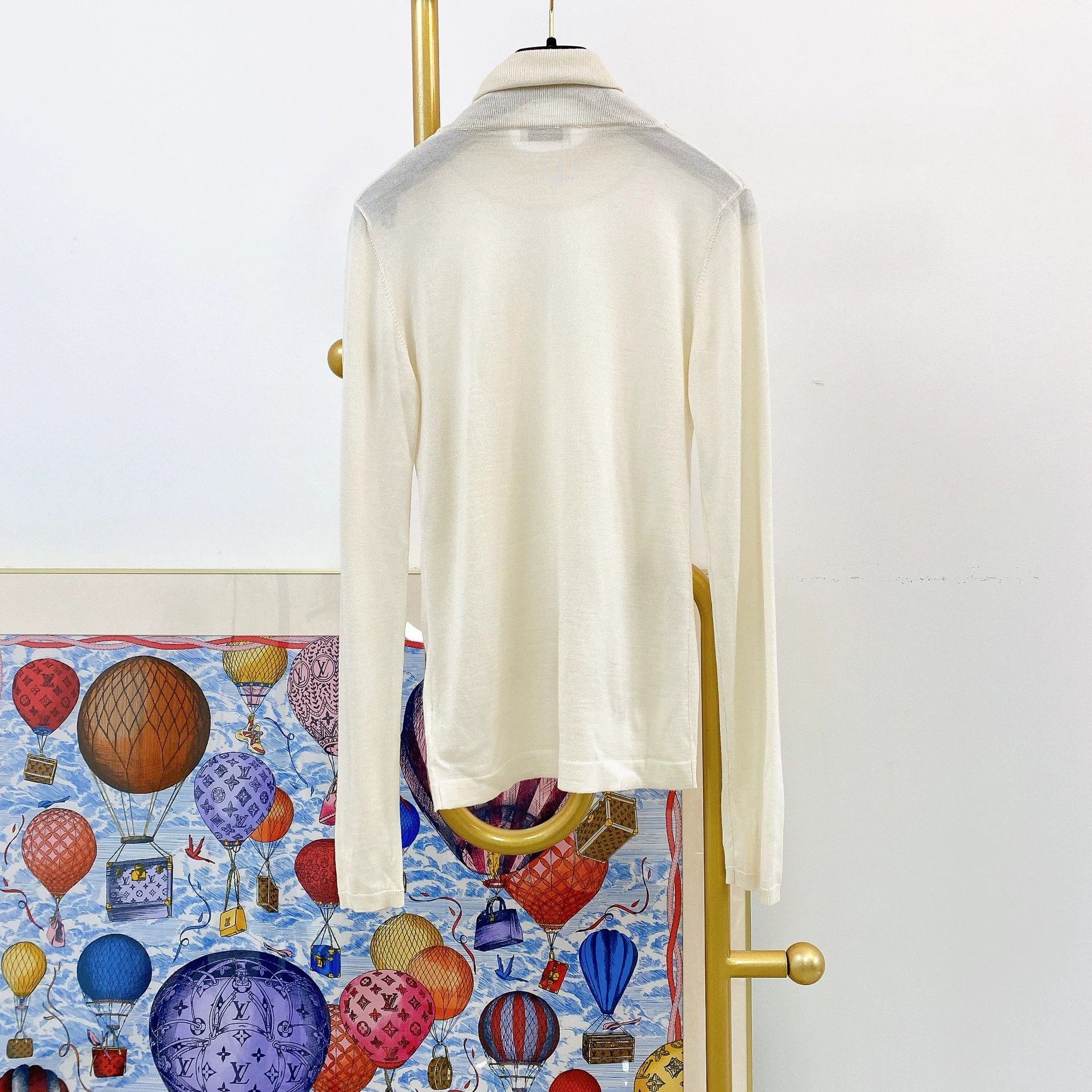 Brunello Cucinelli Brunello Cucinelli White Cashmere Sweater XS Size US XS / EU 42 / 0 - 2 Thumbnail
