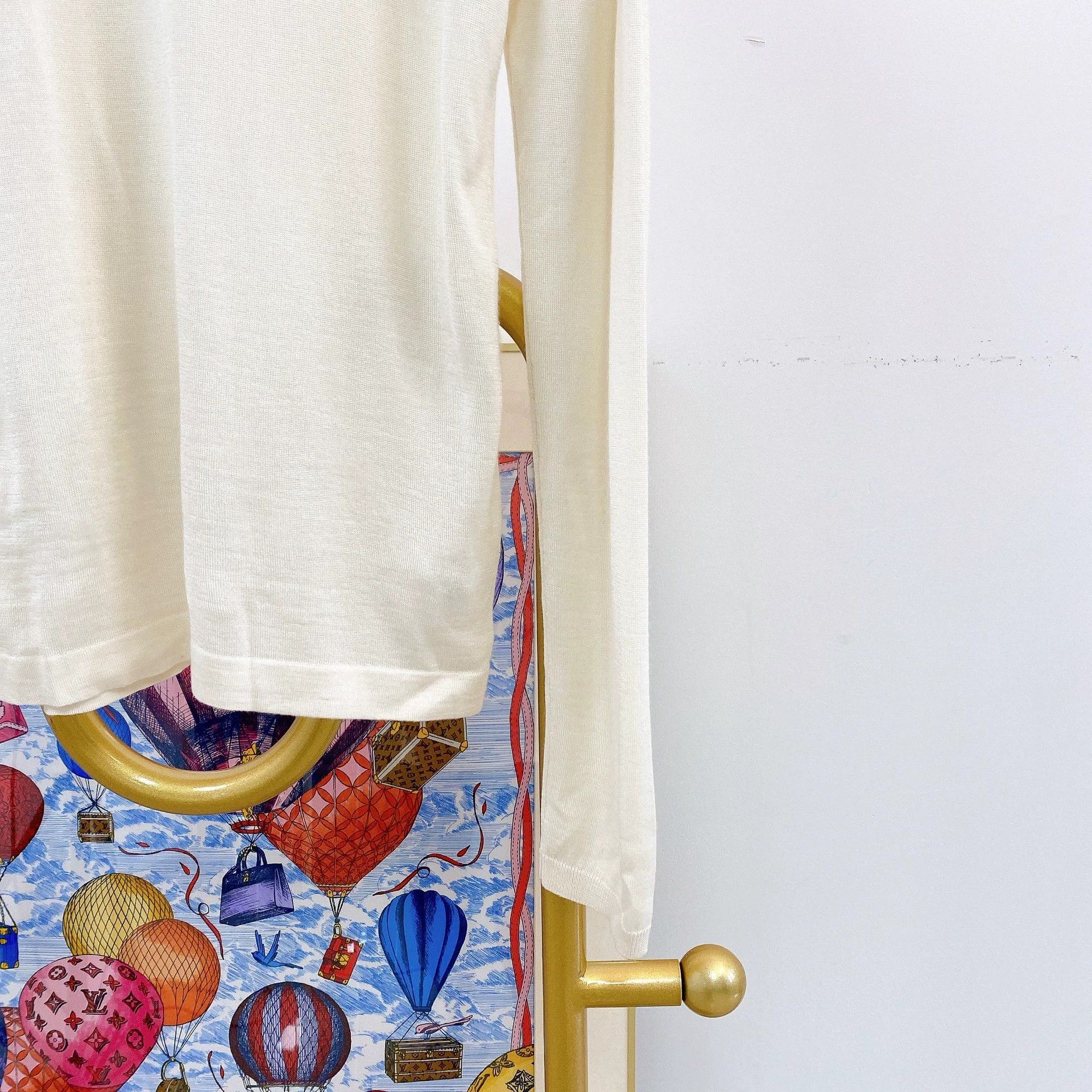 Brunello Cucinelli Brunello Cucinelli White Cashmere Sweater XS Size US XS / EU 42 / 0 - 4 Thumbnail