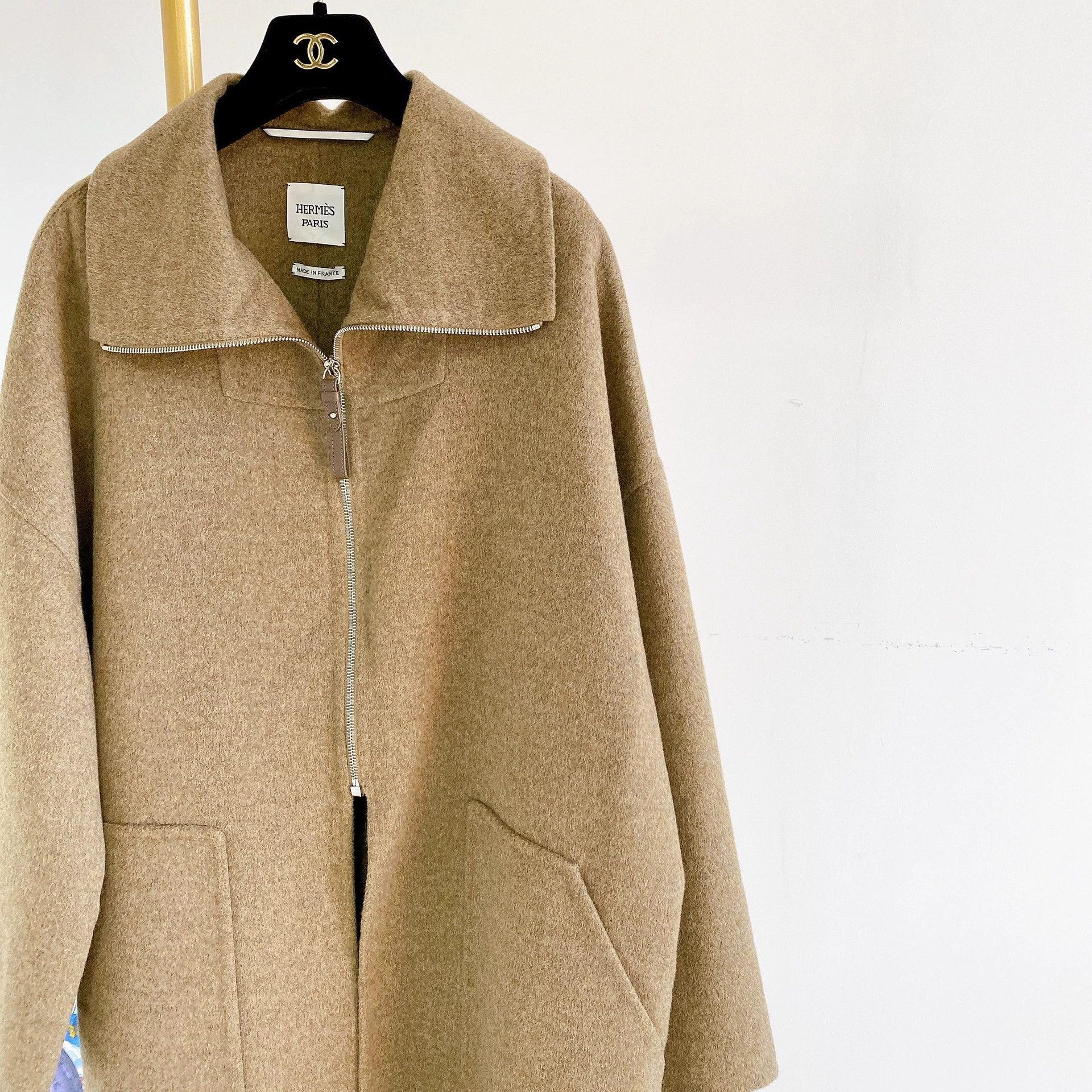 Hermes Hermes Solid Cashmere Coat Size 36 Size US S / EU 44-46 / 1 - 3 Thumbnail