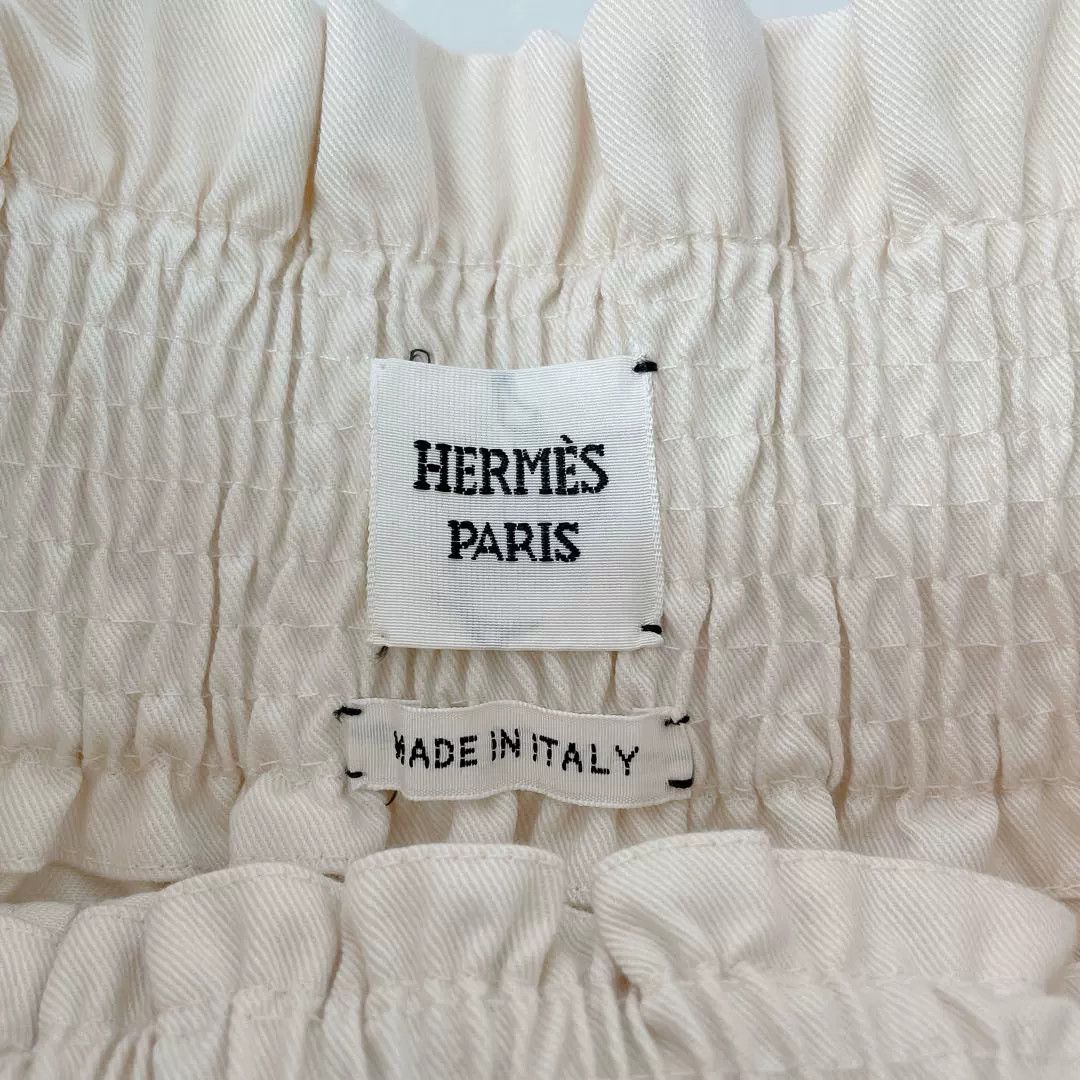 Hermes Hermes Beige Skirt Size 34 Size US 34 / EU 50 - 5 Thumbnail