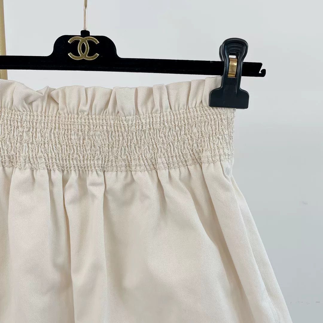 Hermes Hermes Beige Skirt Size 34 Size US 34 / EU 50 - 3 Thumbnail