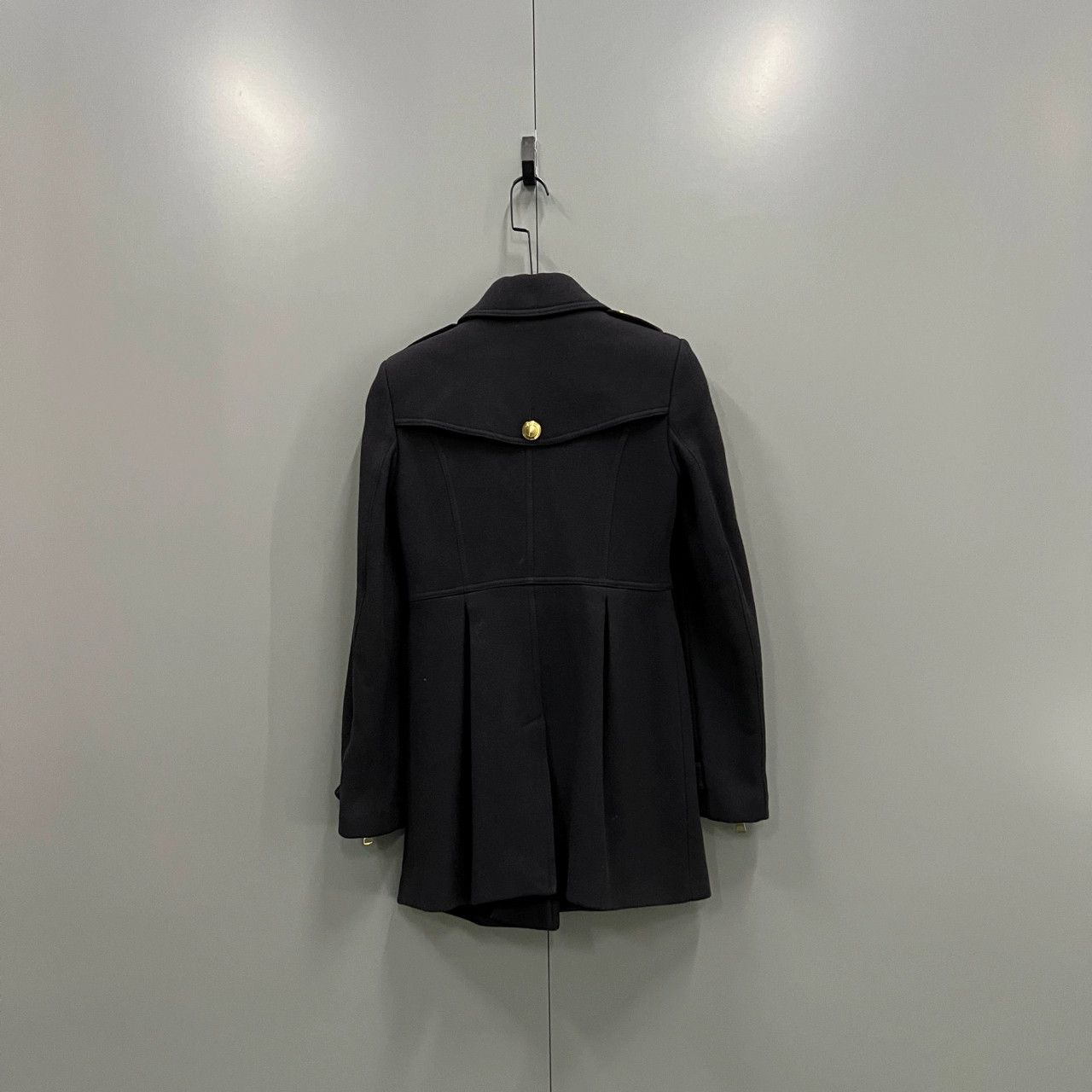 Burberry Burberry Navy Single-Breasted Coat Size US S / EU 44-46 / 1 - 2 Thumbnail