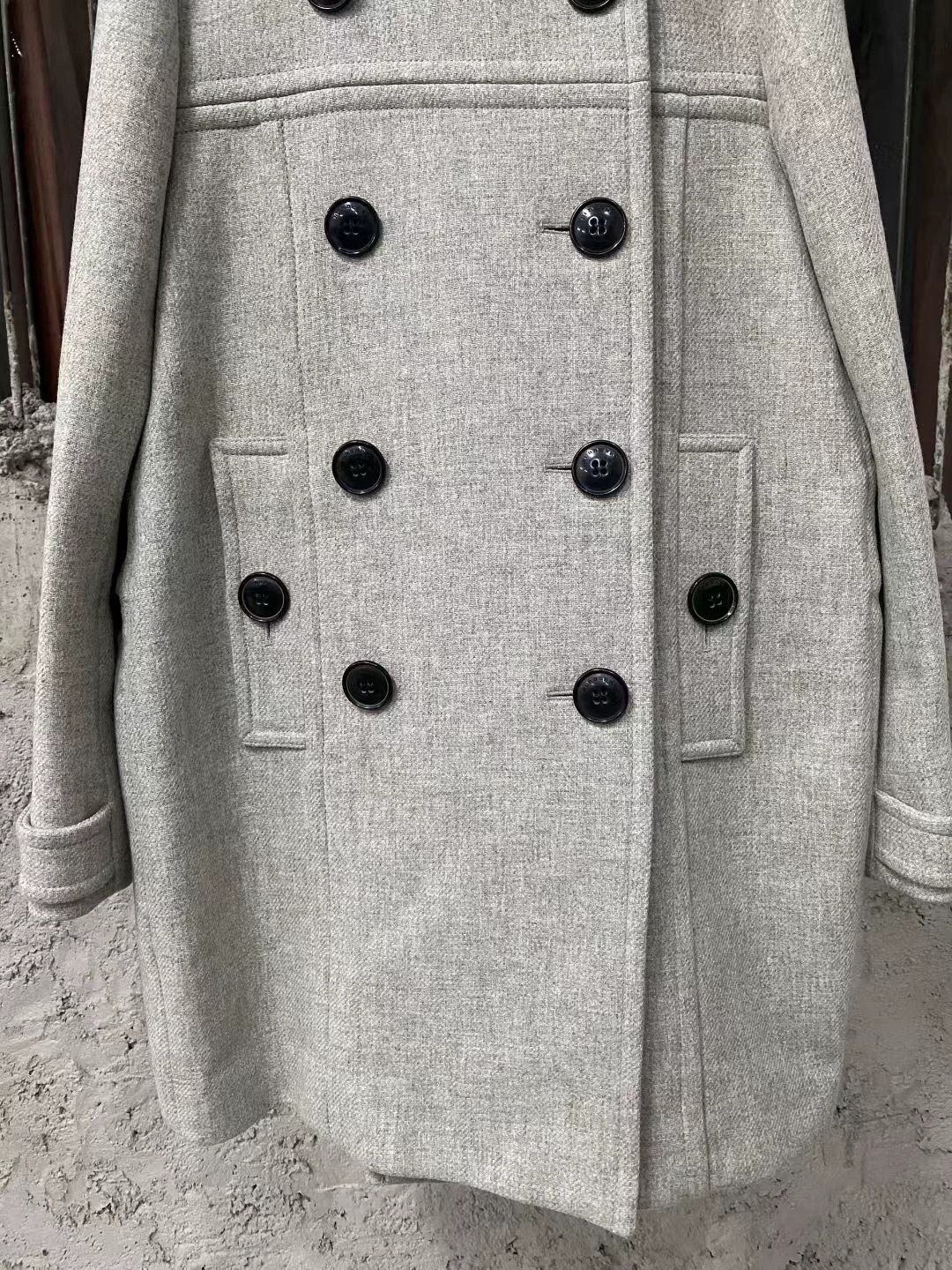 Burberry Burberry Wool Coat UK10 Size US M / EU 48-50 / 2 - 4 Thumbnail